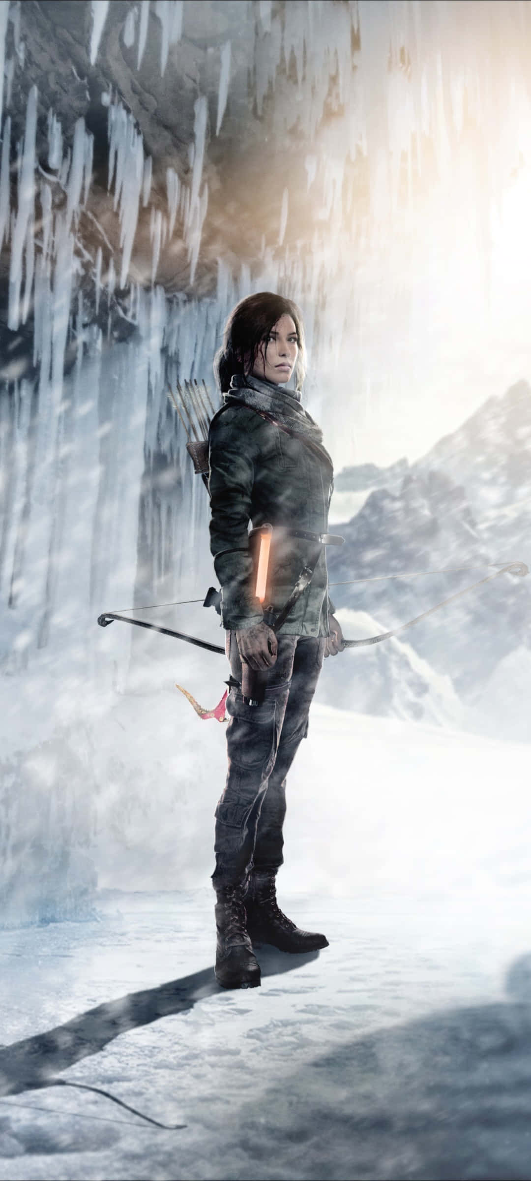 Aventúrate a tu manera y sé intrépido como Lara Croft con el Tomb Raider iPhone 5s. Fondos de pantalla