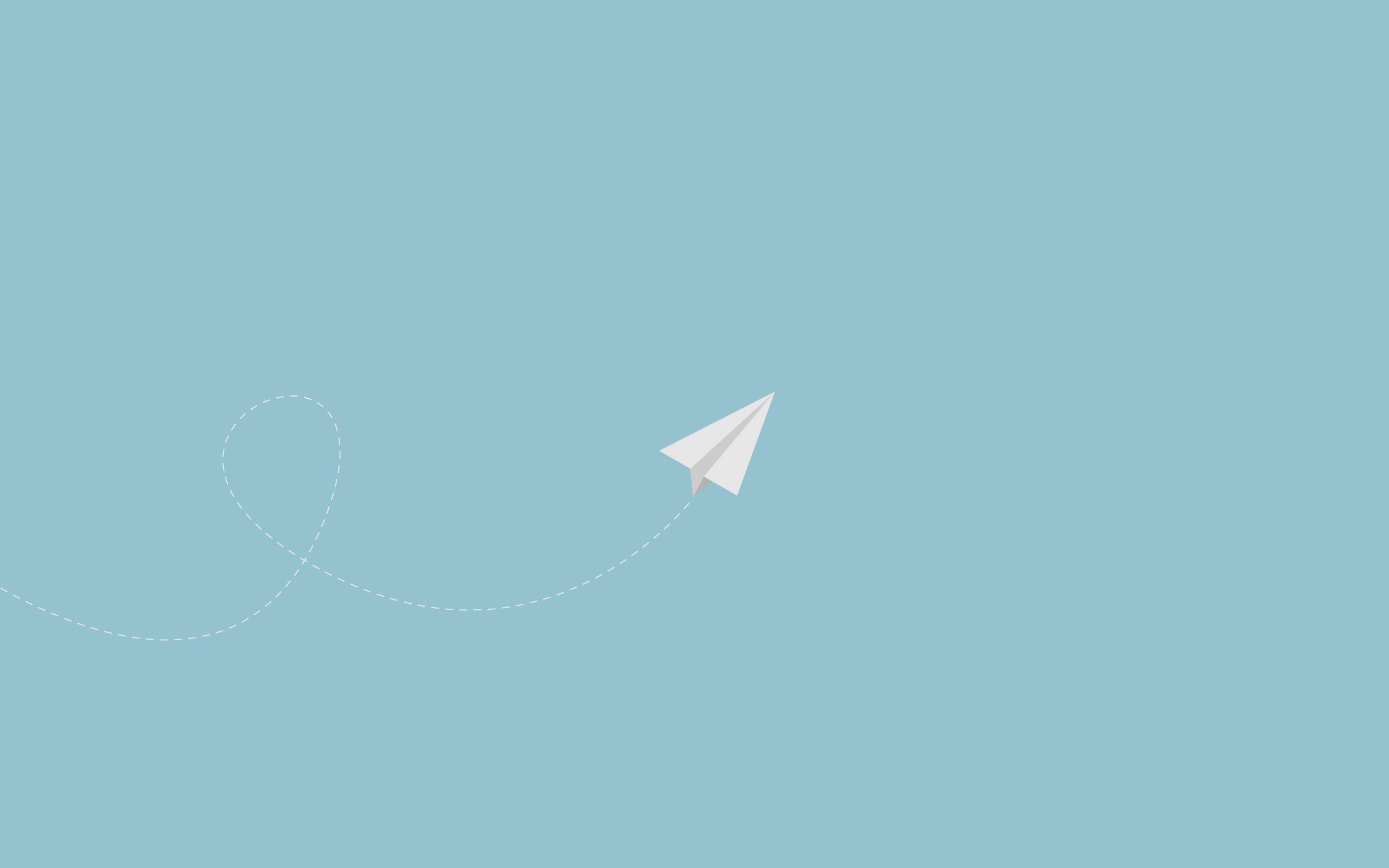 Avión de origami minimalista estético Fondos de pantalla