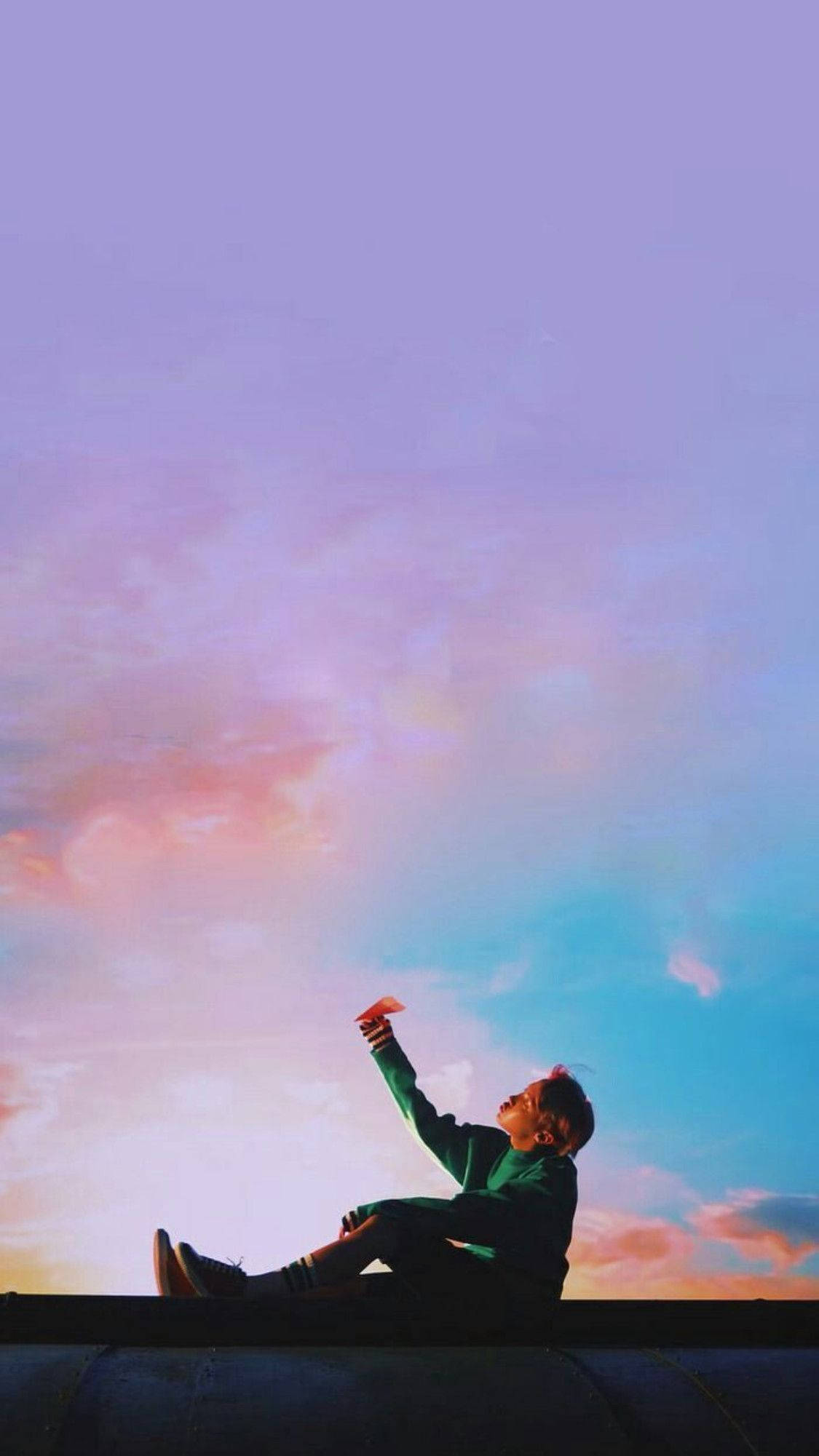 Avión de Papel Estético de J-hope de BTS Fondos de pantalla