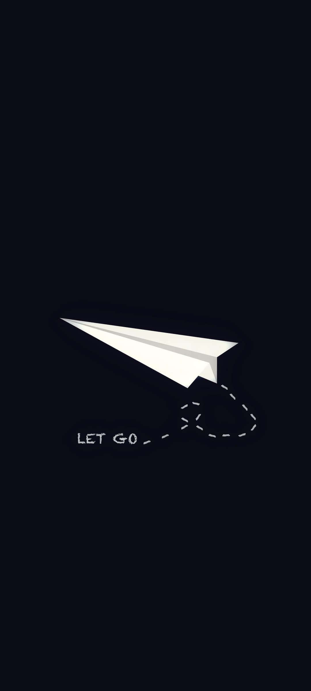 avión de papel soltar Fondos de pantalla