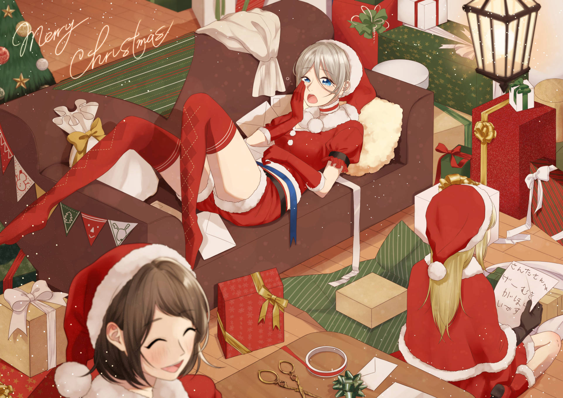 Ayudantes Navideñas Anime Fondos de pantalla