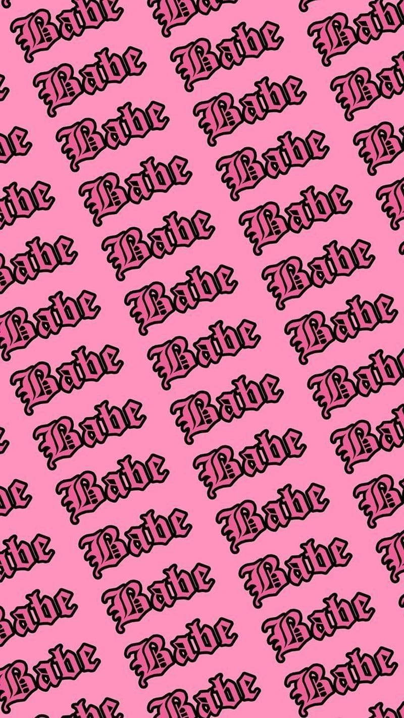 Babe Rosa Neón Estética Fondos de pantalla