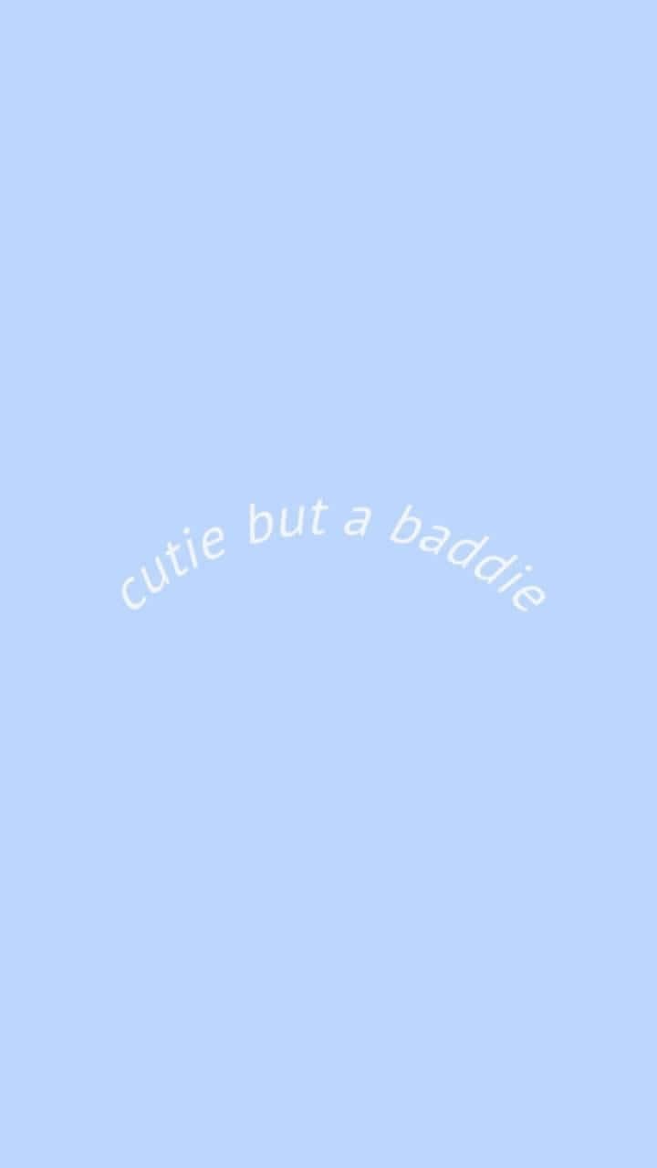 Baddie Azul Minimalista y Linda Fondos de pantalla