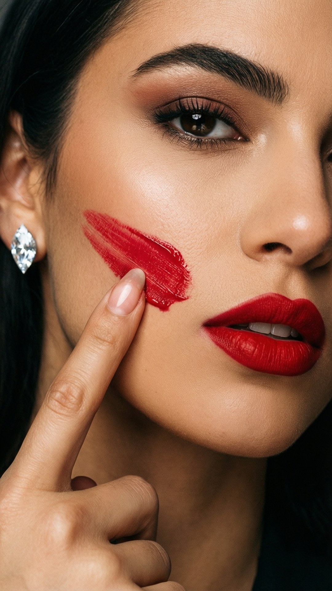 Baddie con brillo labial Fondos de pantalla
