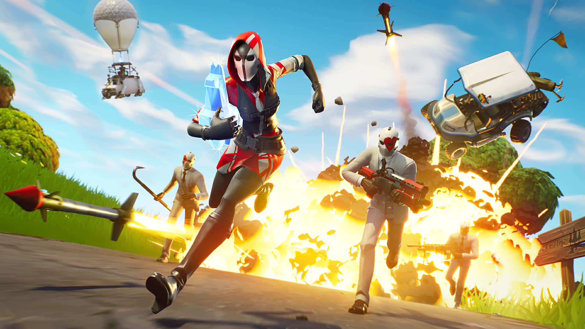 ¡Baila tus preocupaciones con Fortnite! Fondos de pantalla