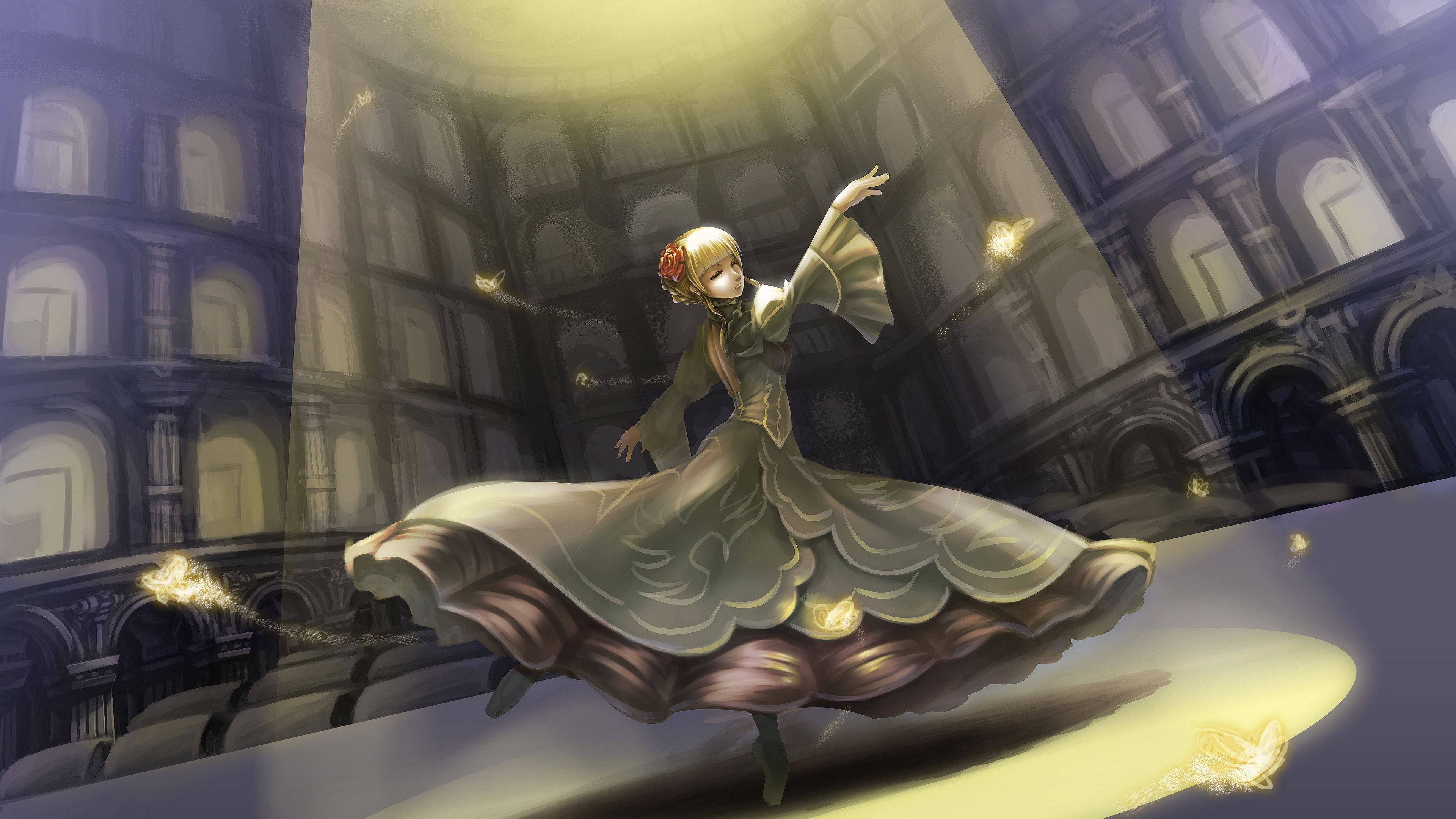 Baile Anime Época Victoriana Fondos de pantalla