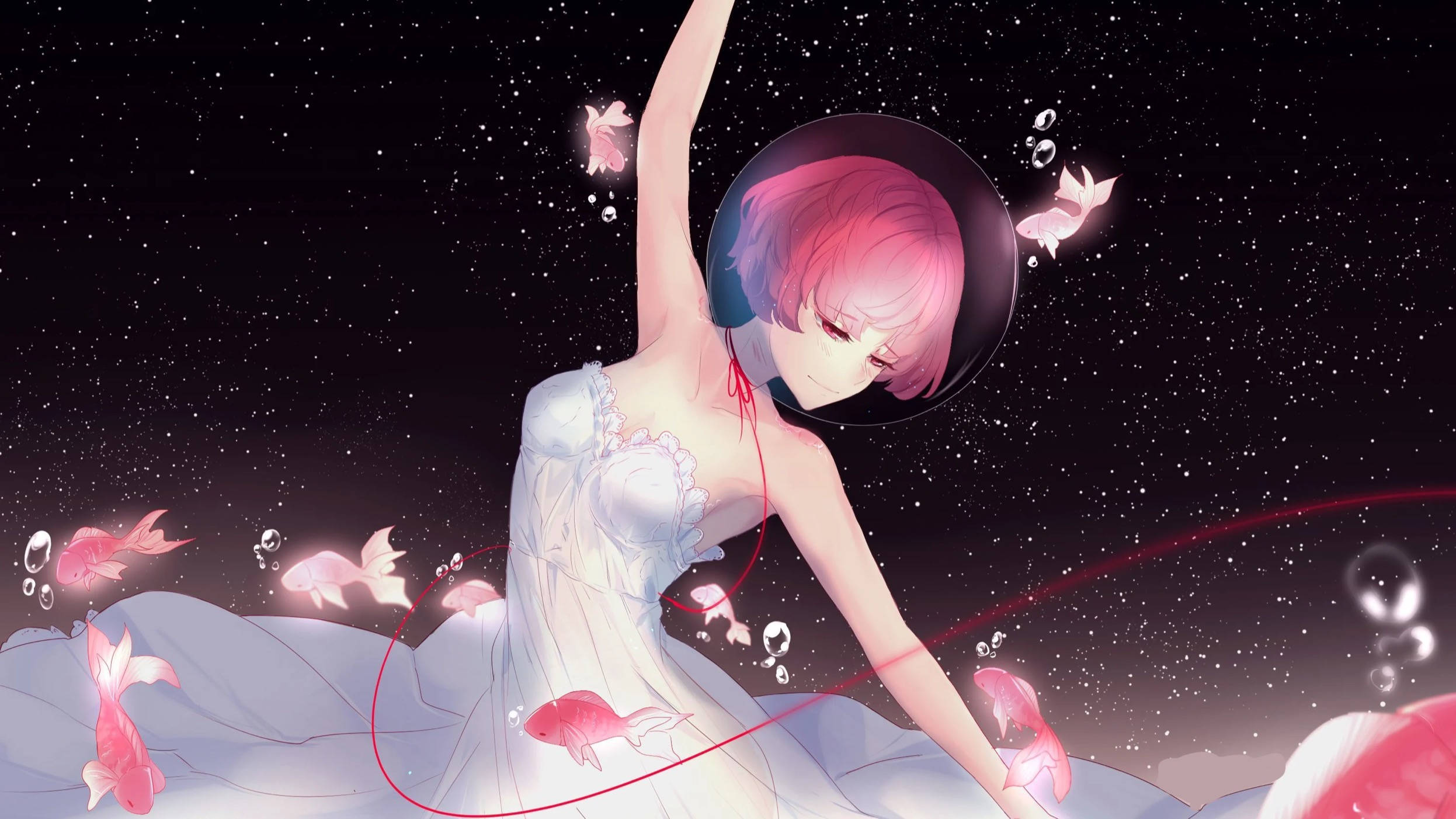 Baile Anime Rosa Fondos de pantalla