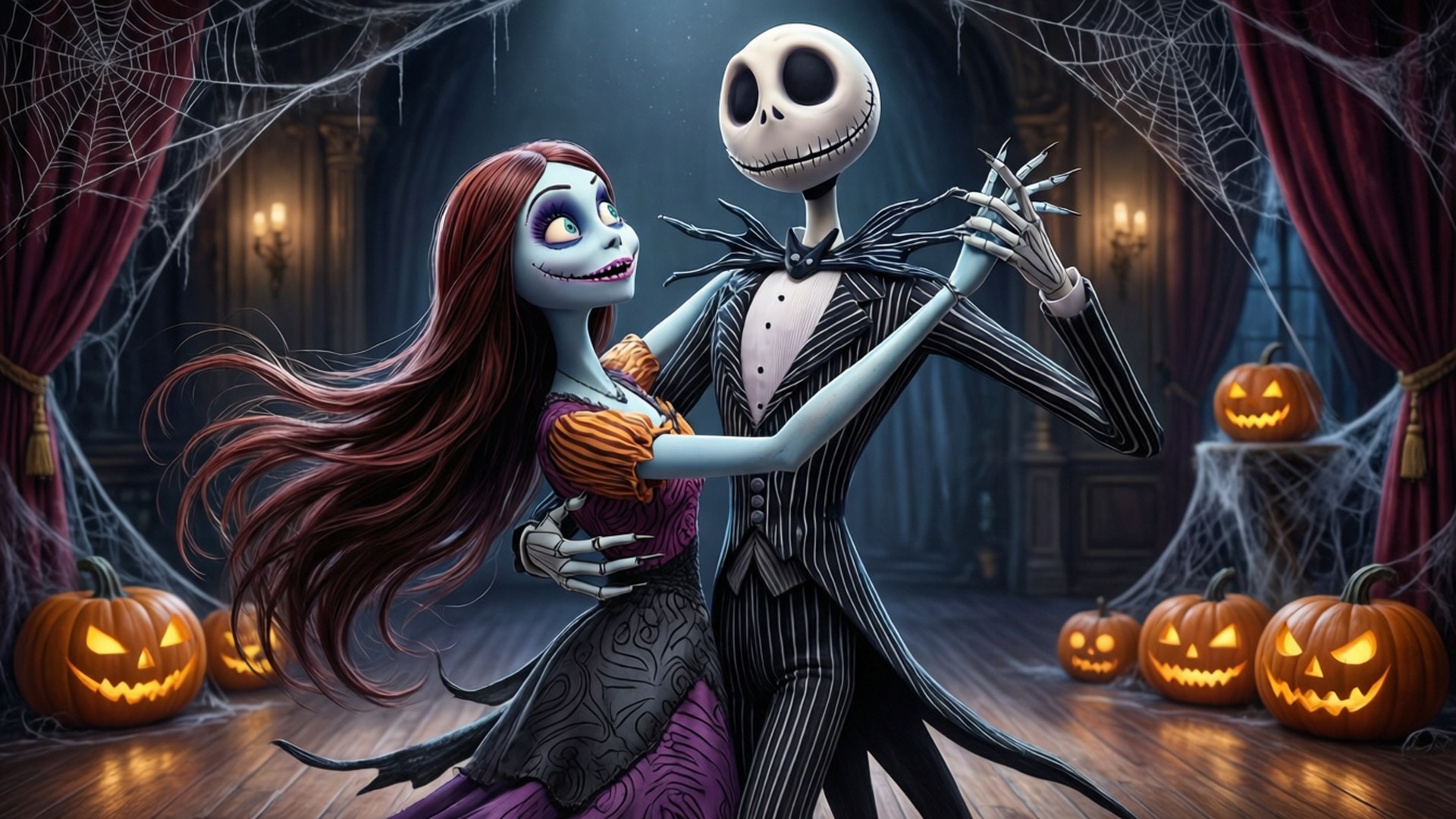 Baile de Salón de Halloween Fondos de pantalla