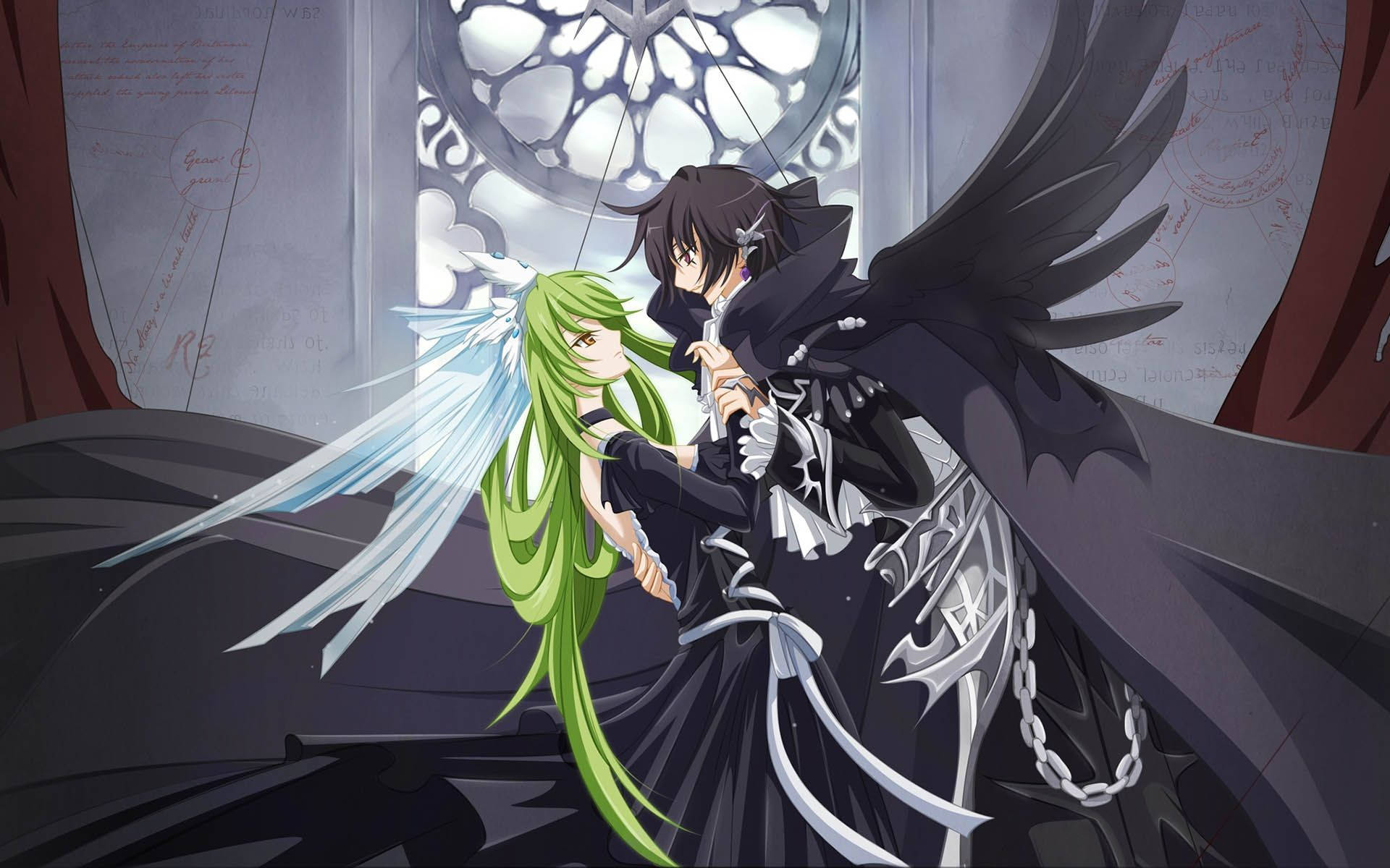 Baile oscuro de anime Fondos de pantalla