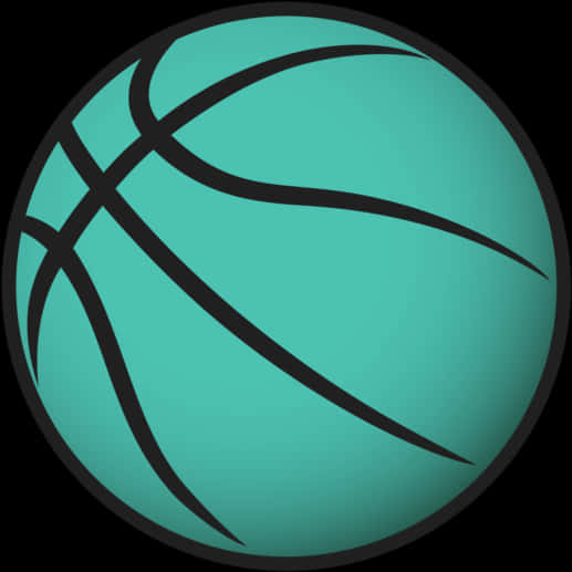 Baloncesto Teal Gráfico Fondos de pantalla