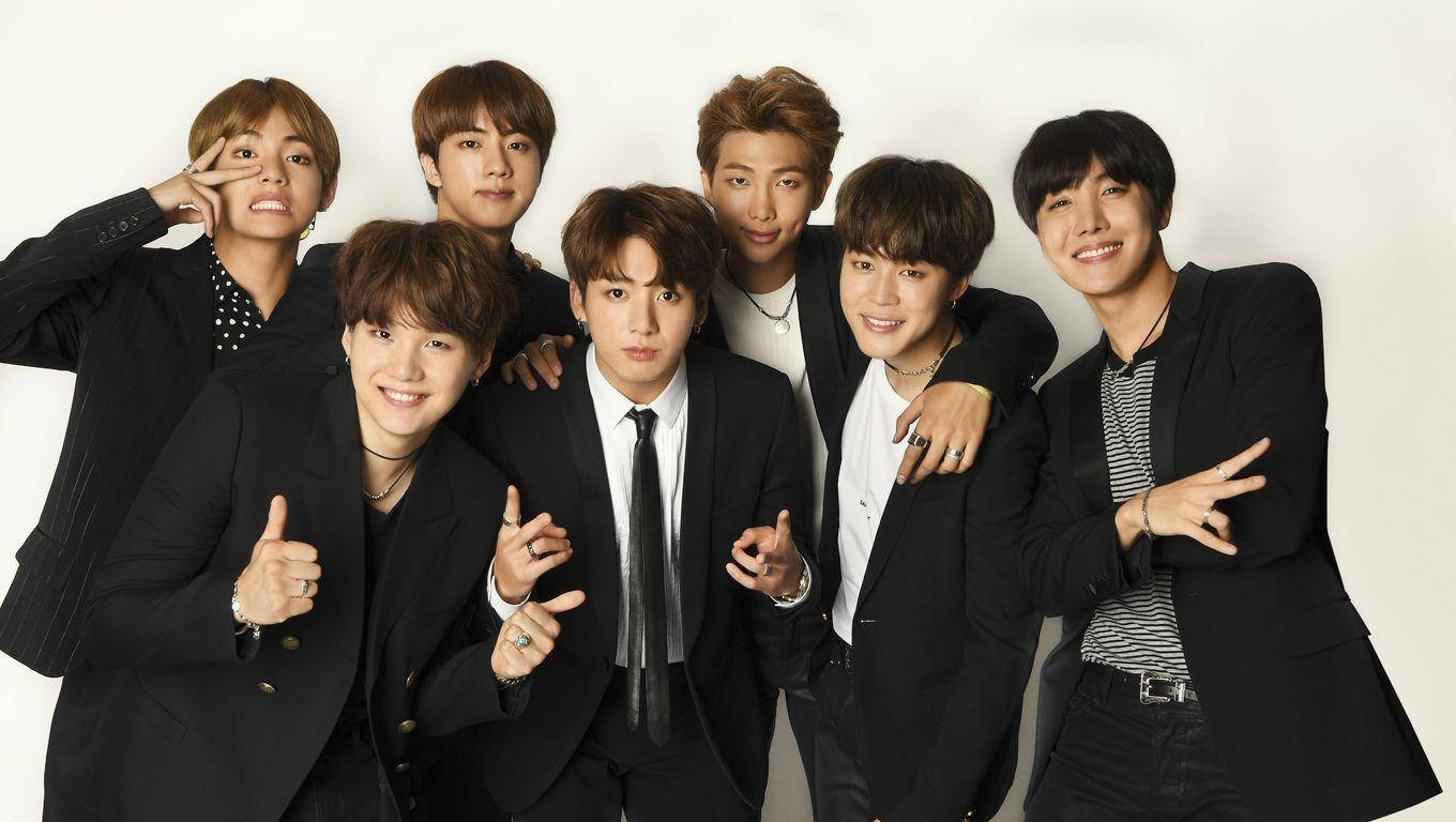 Bangtantv Boys Negro Fondos de pantalla