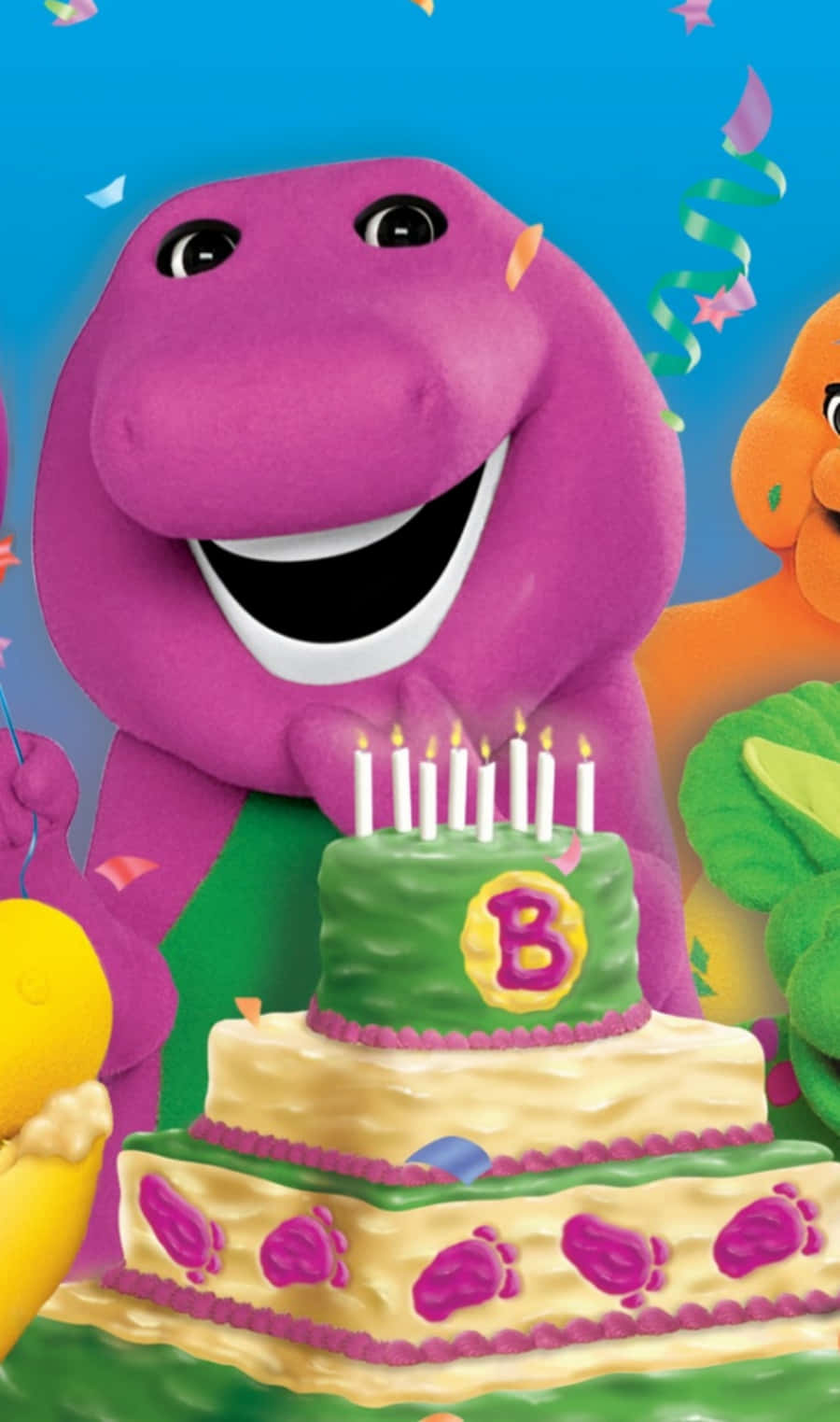 Barney inspira magia, alegría y felicidad Fondos de pantalla