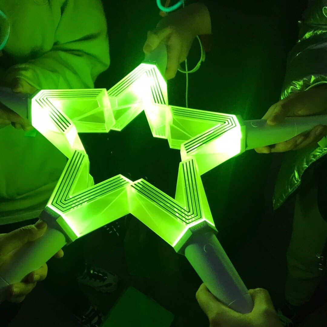 Barra de luz estrella verde estética Tumblr Fondos de pantalla