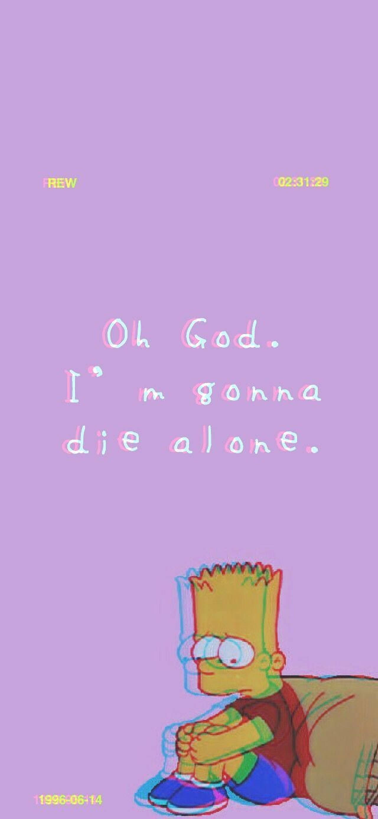 Bart Simpson Frases Tristes Fondos de pantalla