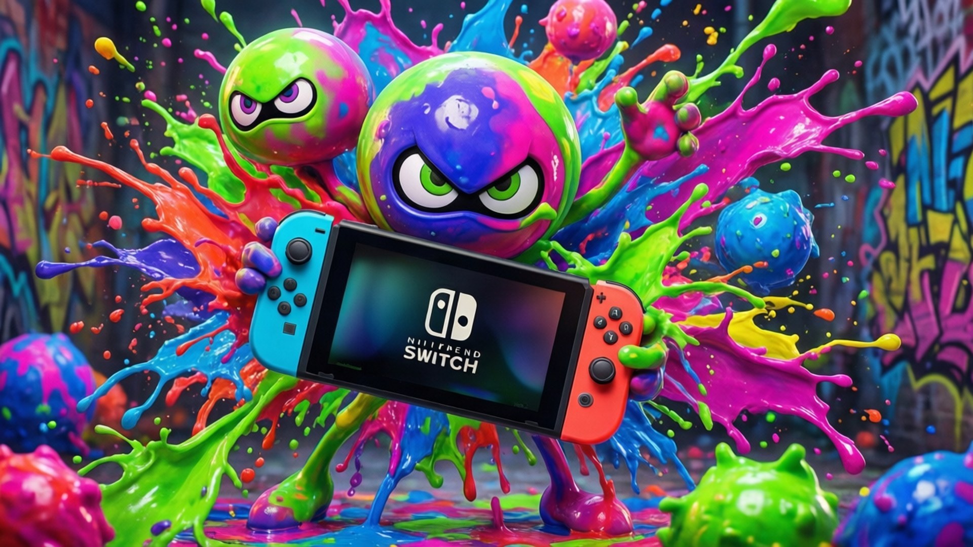 Batalla de Tinta de Splatoon Fondos de pantalla