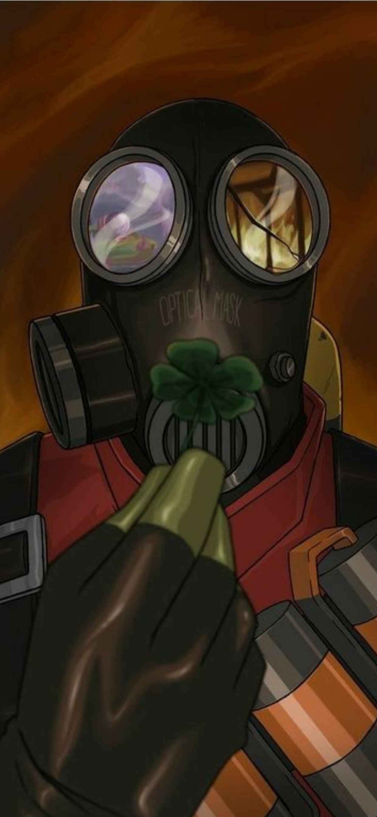 Batalla Épica de Team Fortress 2 en Pantalla de iPhone XS Max Fondos de pantalla