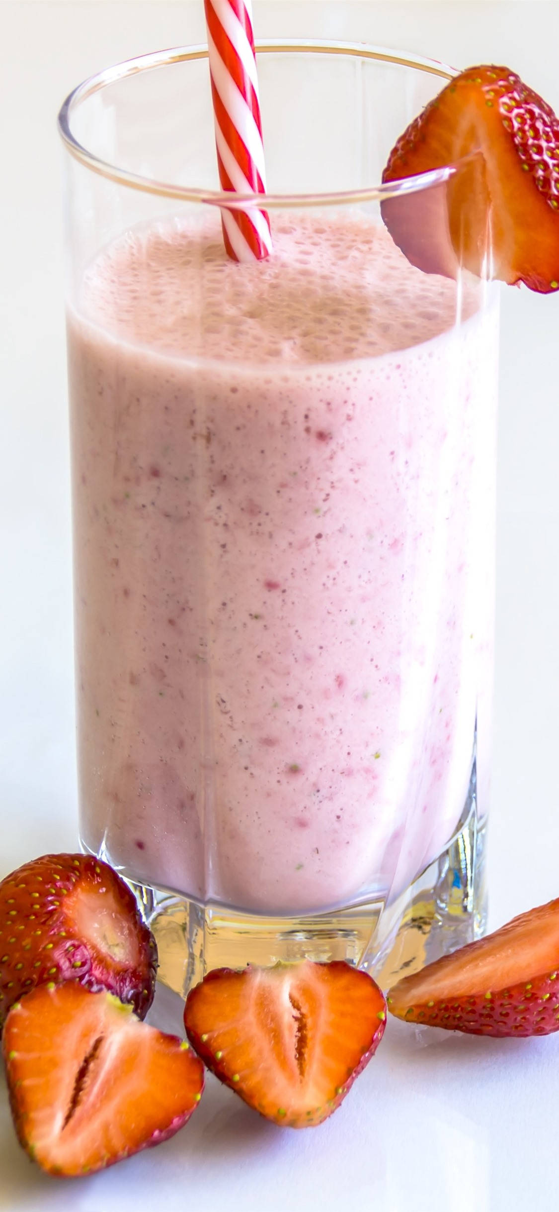 Batido de Fresa con Leche Fondos de pantalla