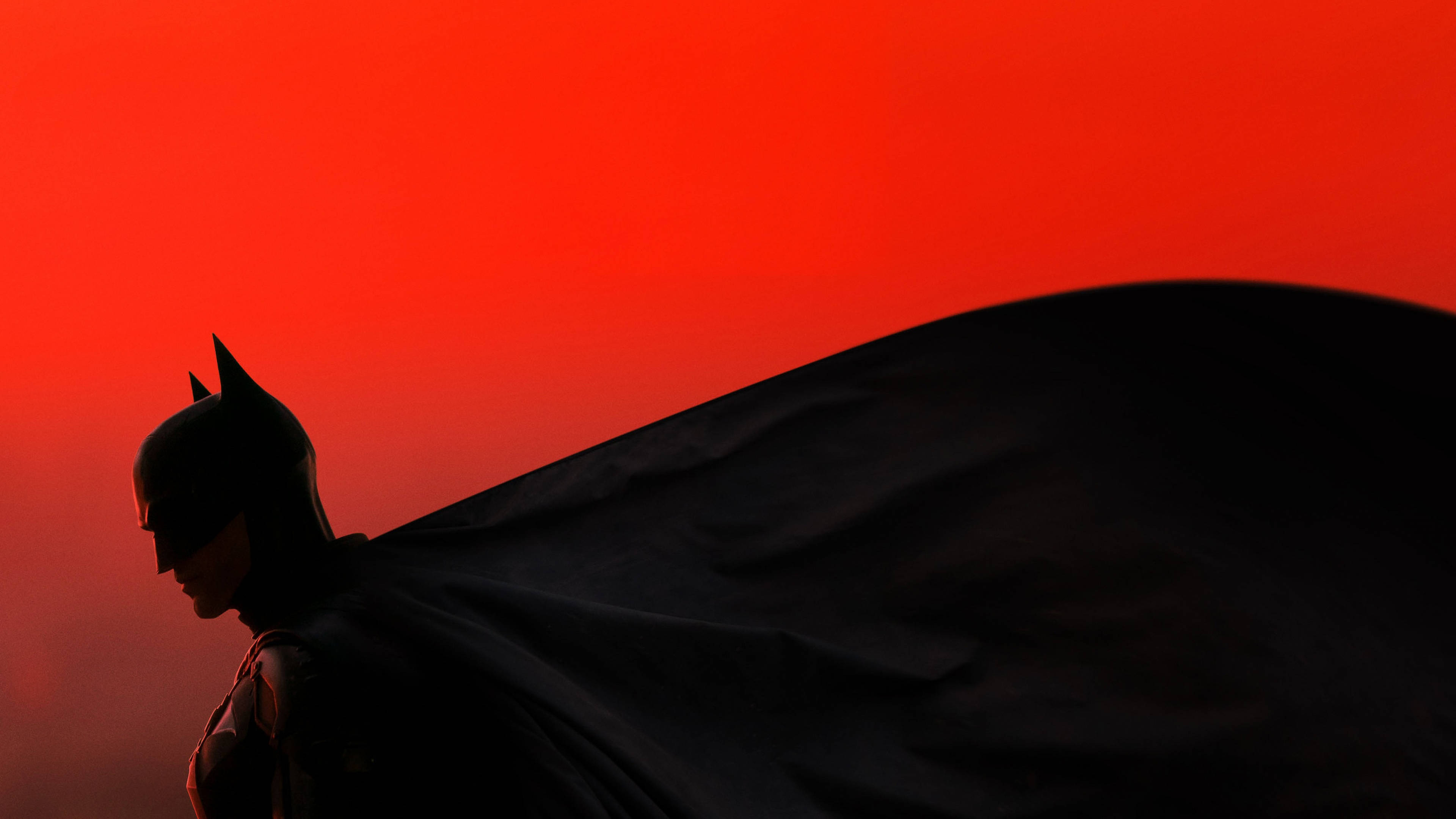 Batman 4K rojo y negro Fondos de pantalla