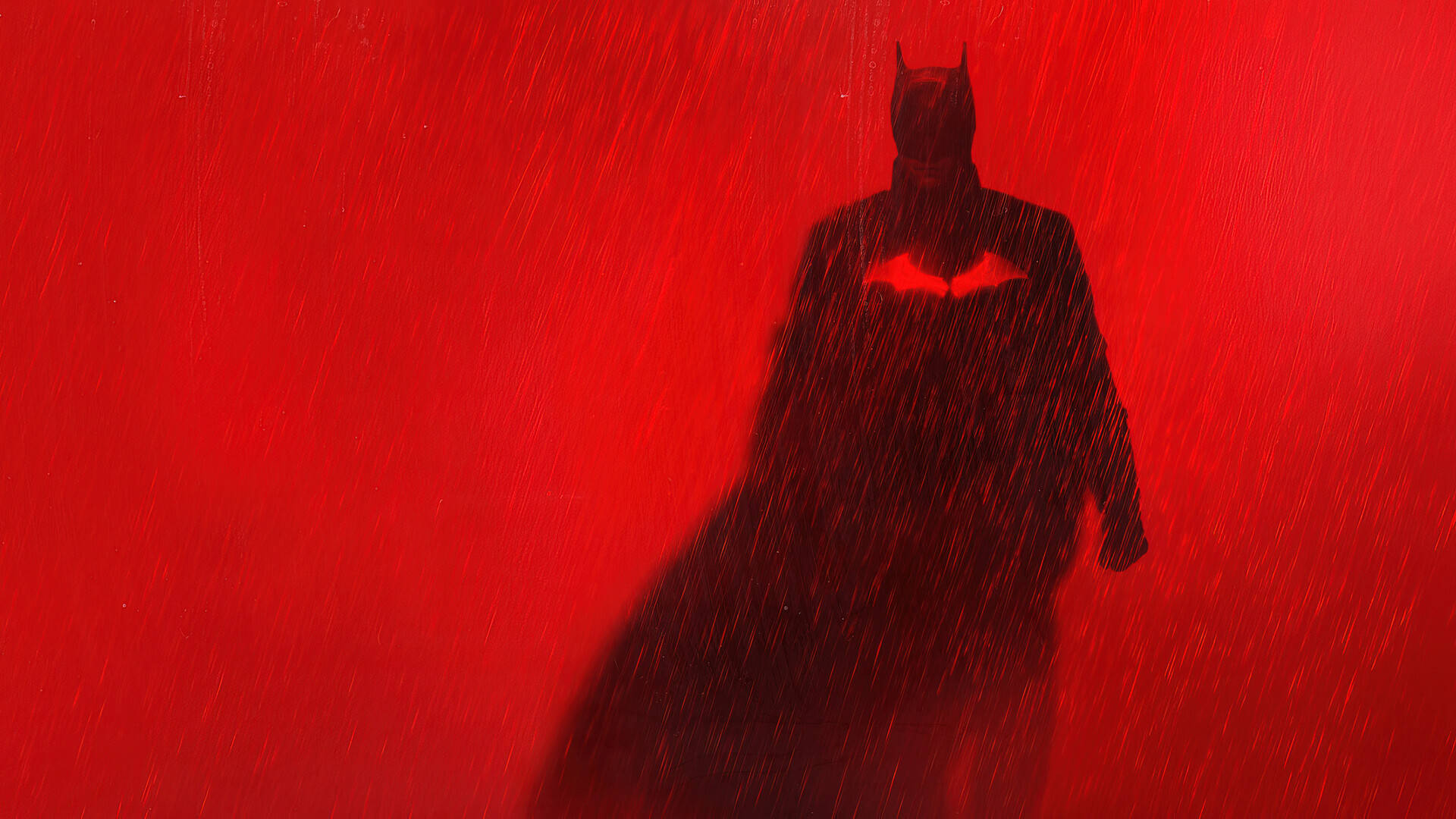 Batman caminando bajo la lluvia Fondos de pantalla