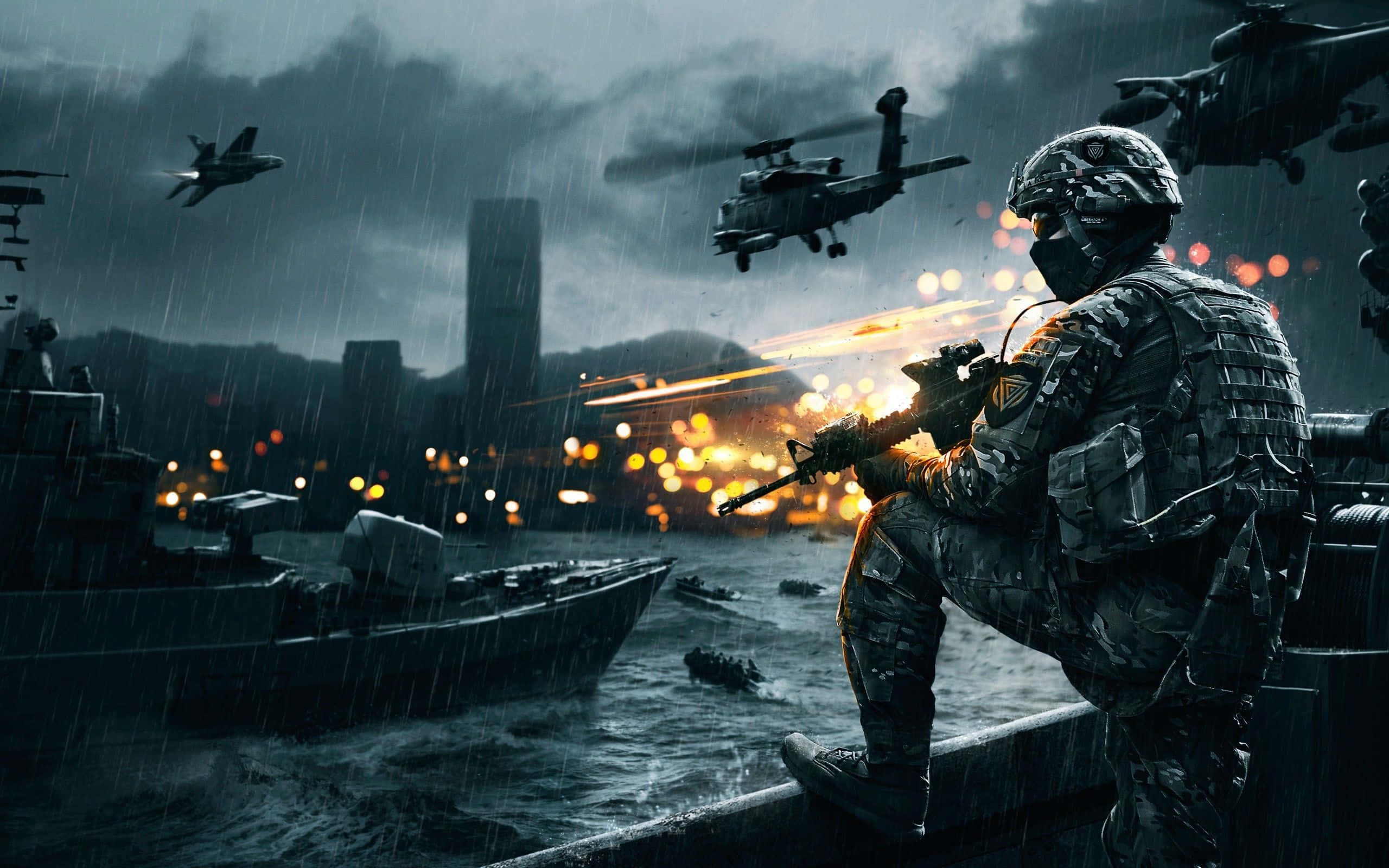 Battlefield 4 Escritorio Militar Costero Fondos de pantalla