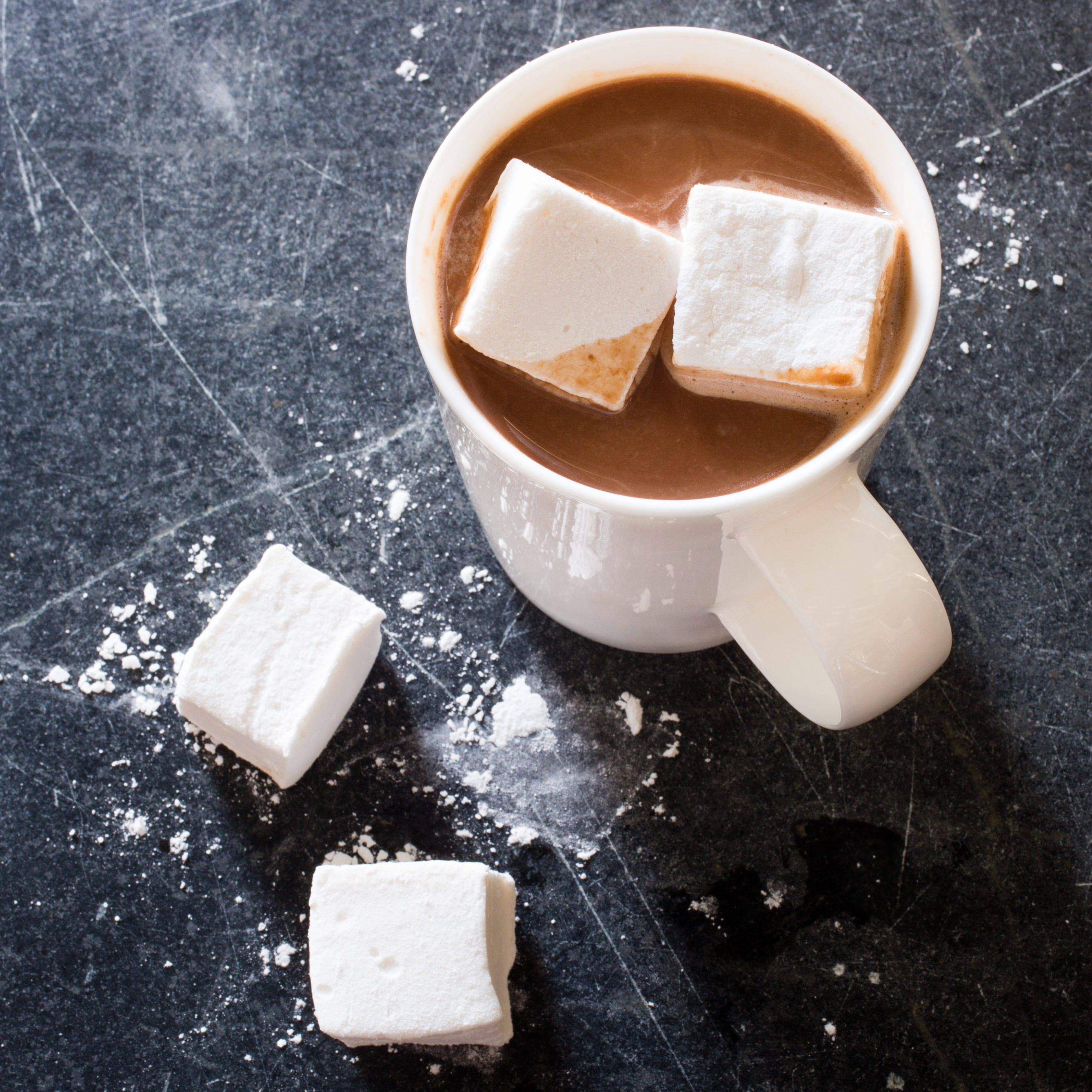 Bebida de Chocolate con Malvavisco Fondos de pantalla