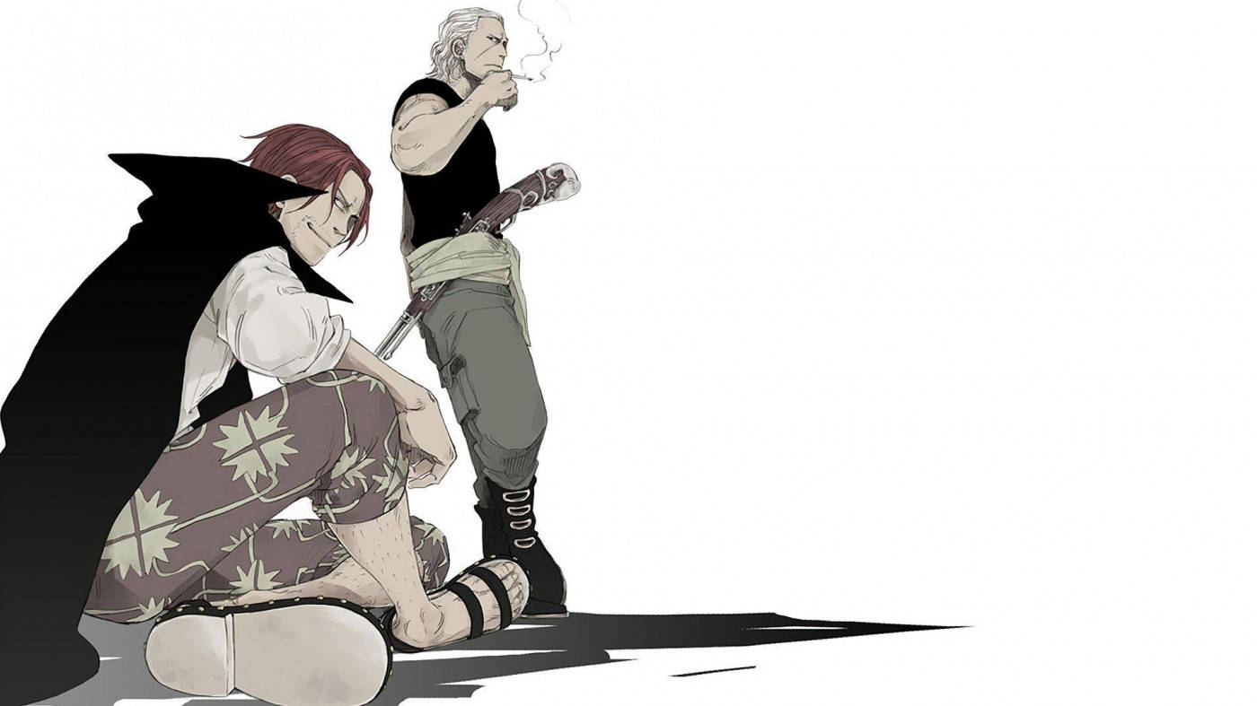 Beckman y Shanks de One Piece Relajándose Fondos de pantalla