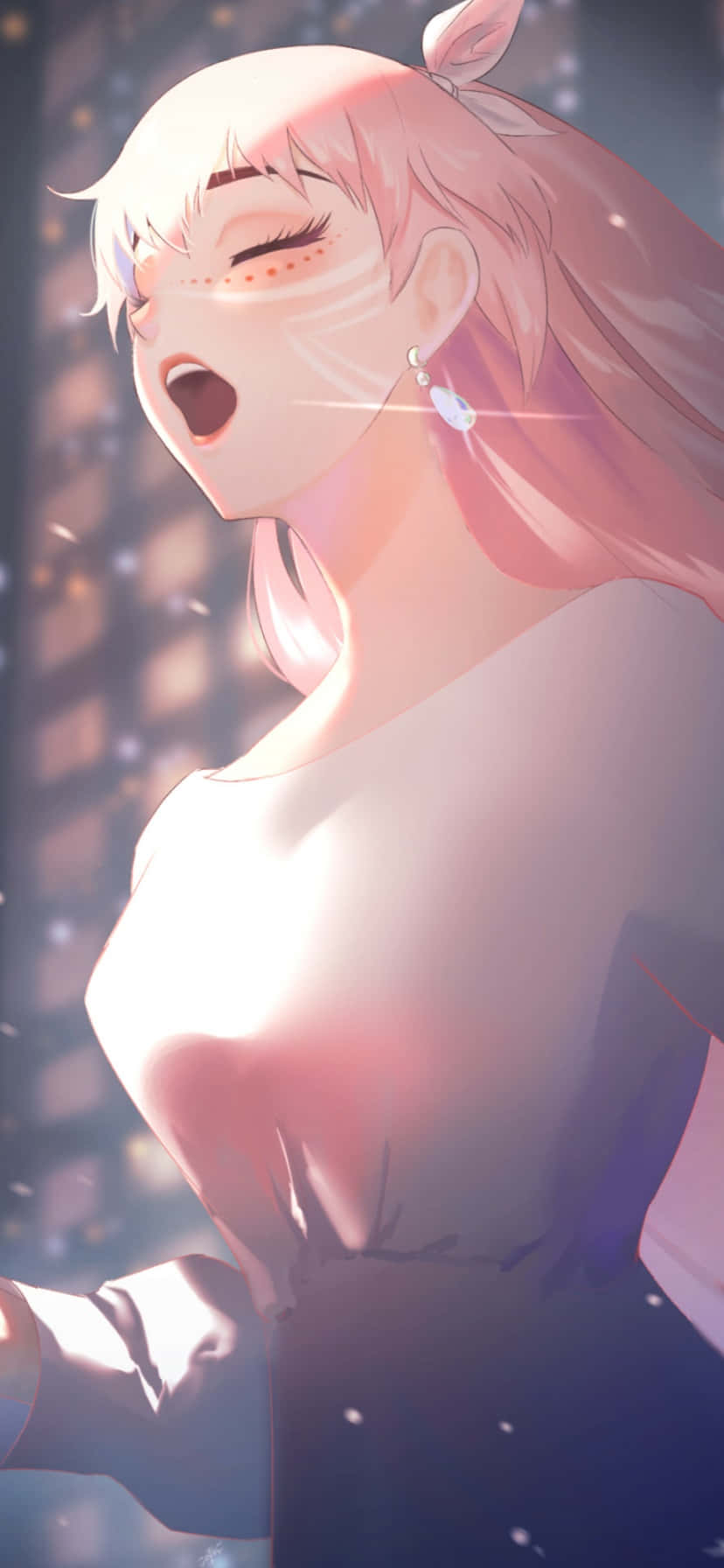 Bella cantando anime hermoso Fondos de pantalla