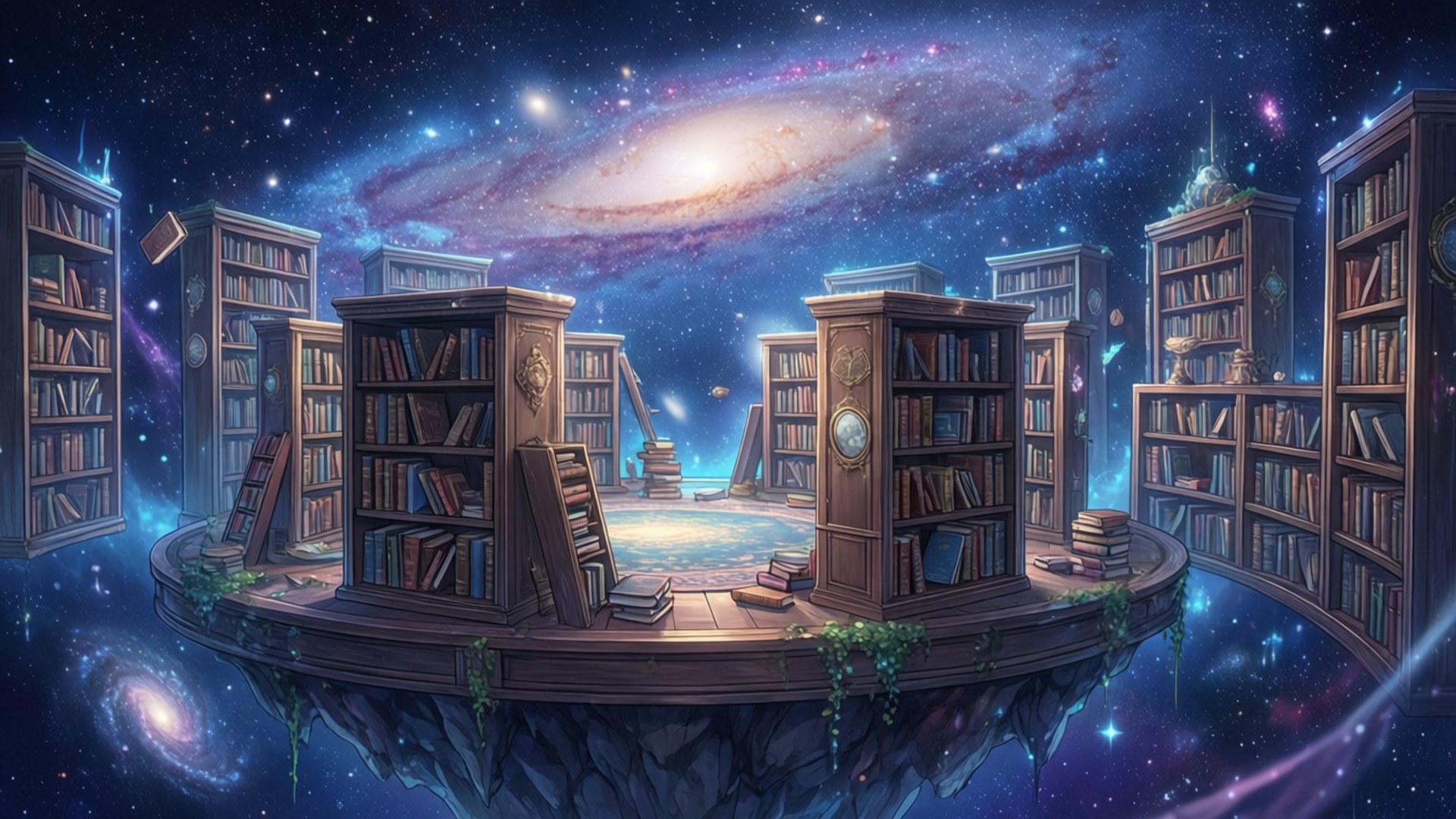 Biblioteca Celestial Fondos de pantalla