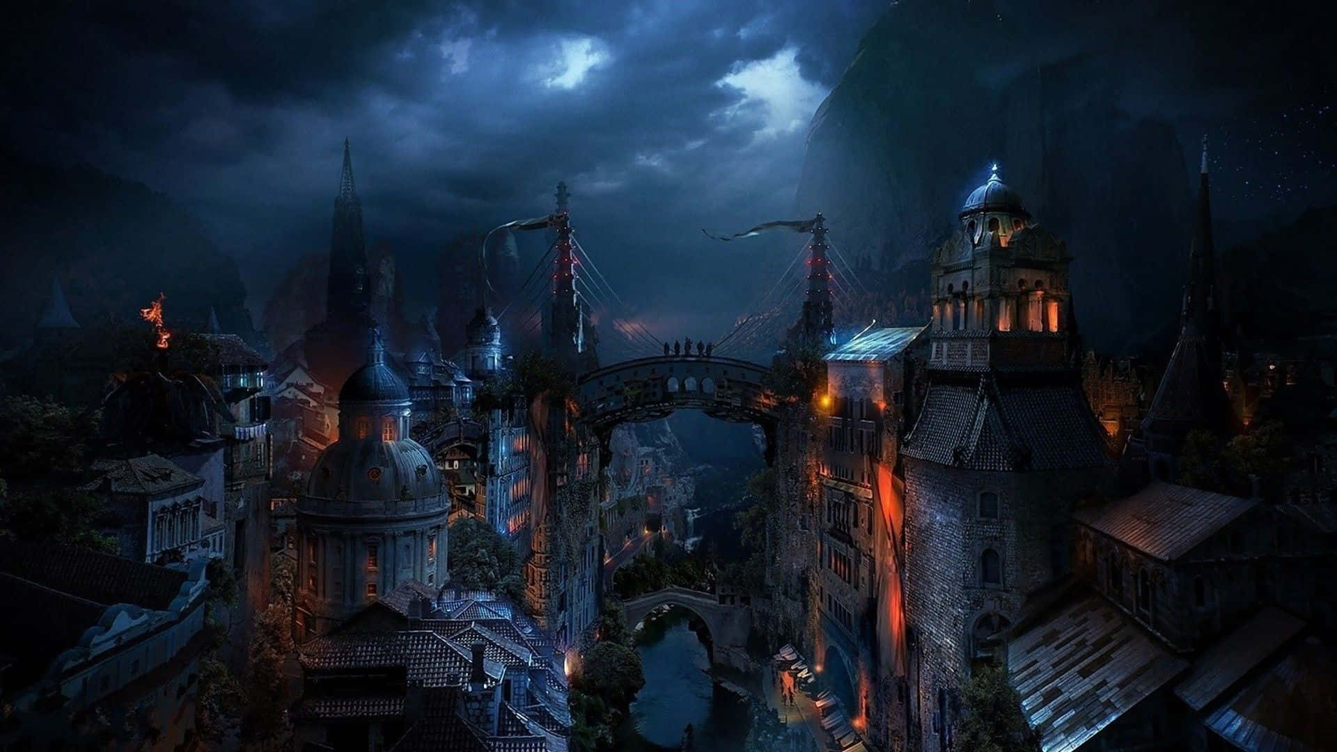 Bienvenido a la Ciudad Oscura Fondos de pantalla
