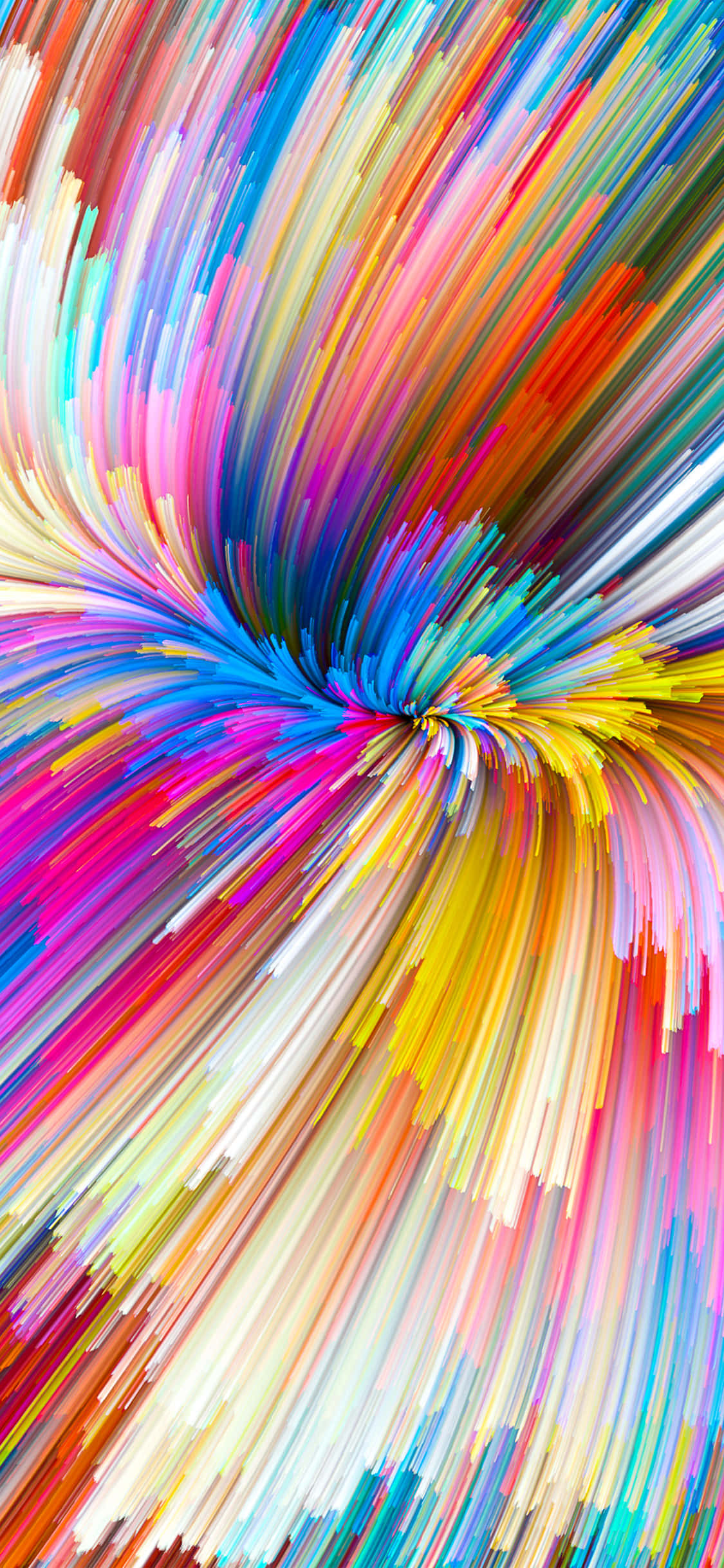 Bienvenido al arcoíris de colores del iPhone Fondos de pantalla