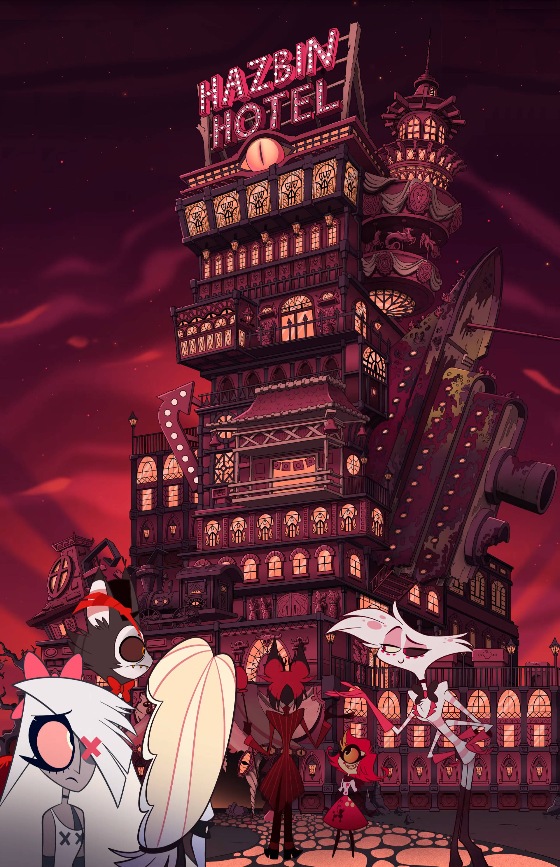 ¡Bienvenido al mundo de Hazbin Hotel! Fondos de pantalla
