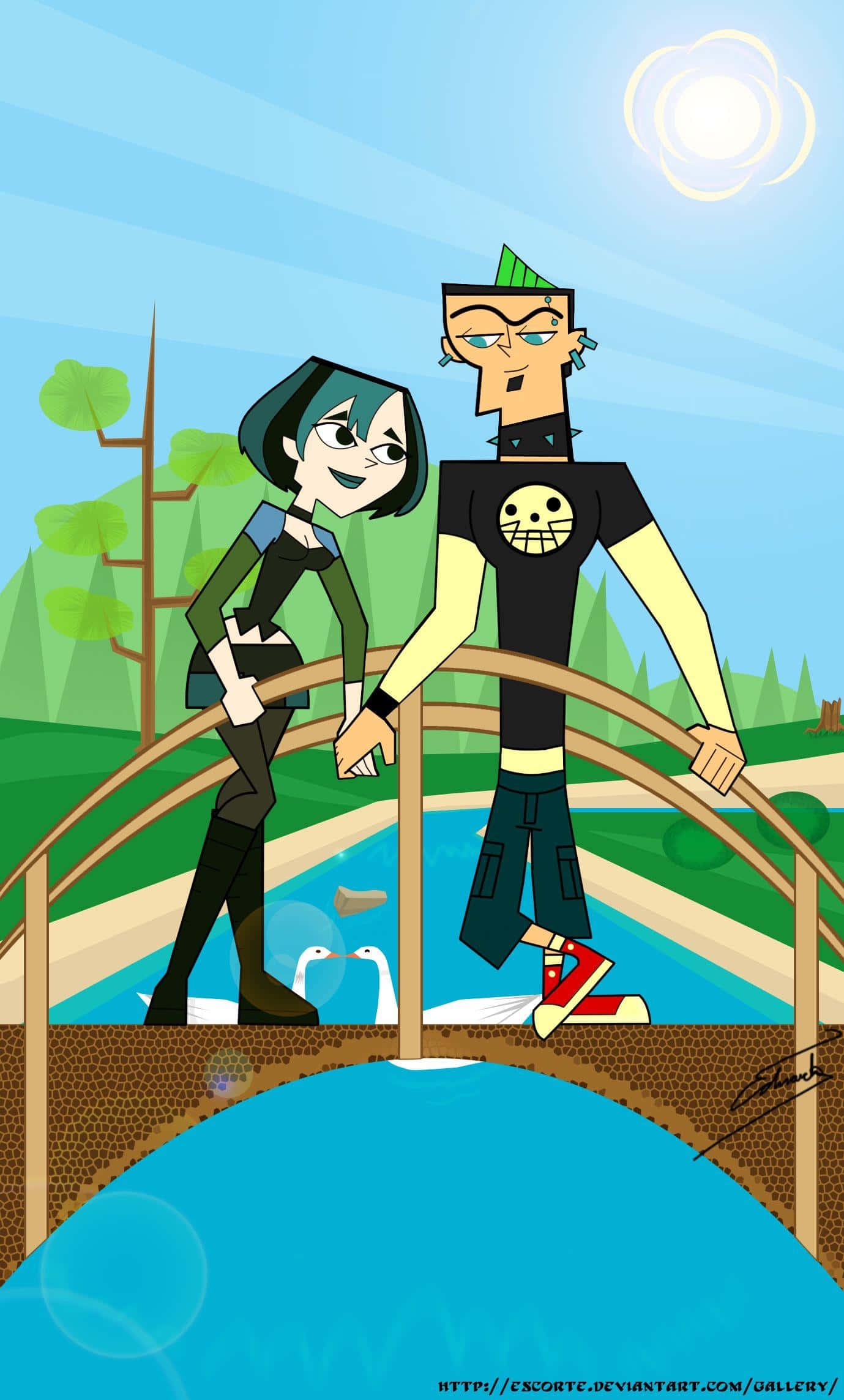 ¡Bienvenido al salvaje mundo de Total Drama! Fondos de pantalla