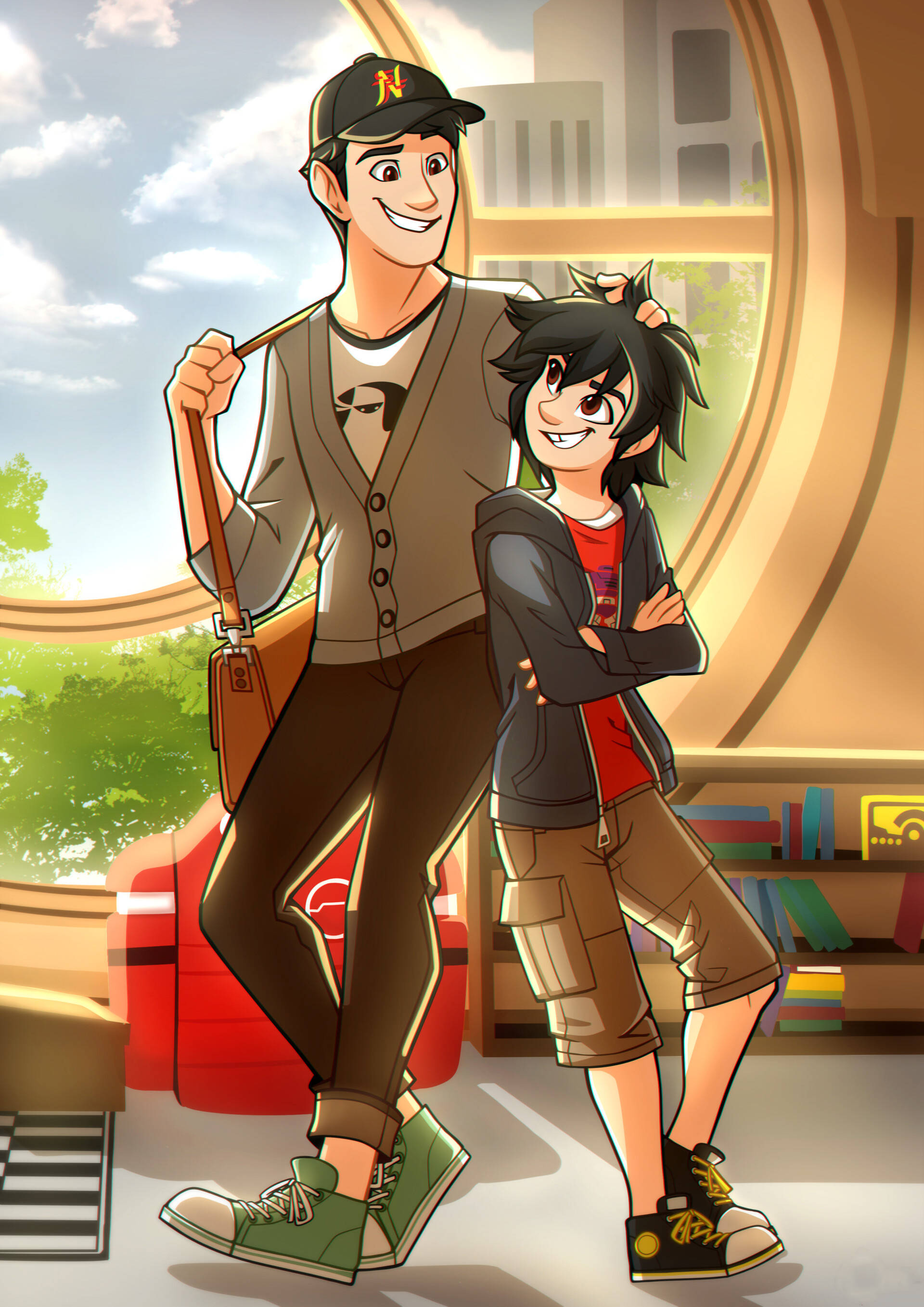 Big Hero 6 Hermanos Hamada Fondos de pantalla