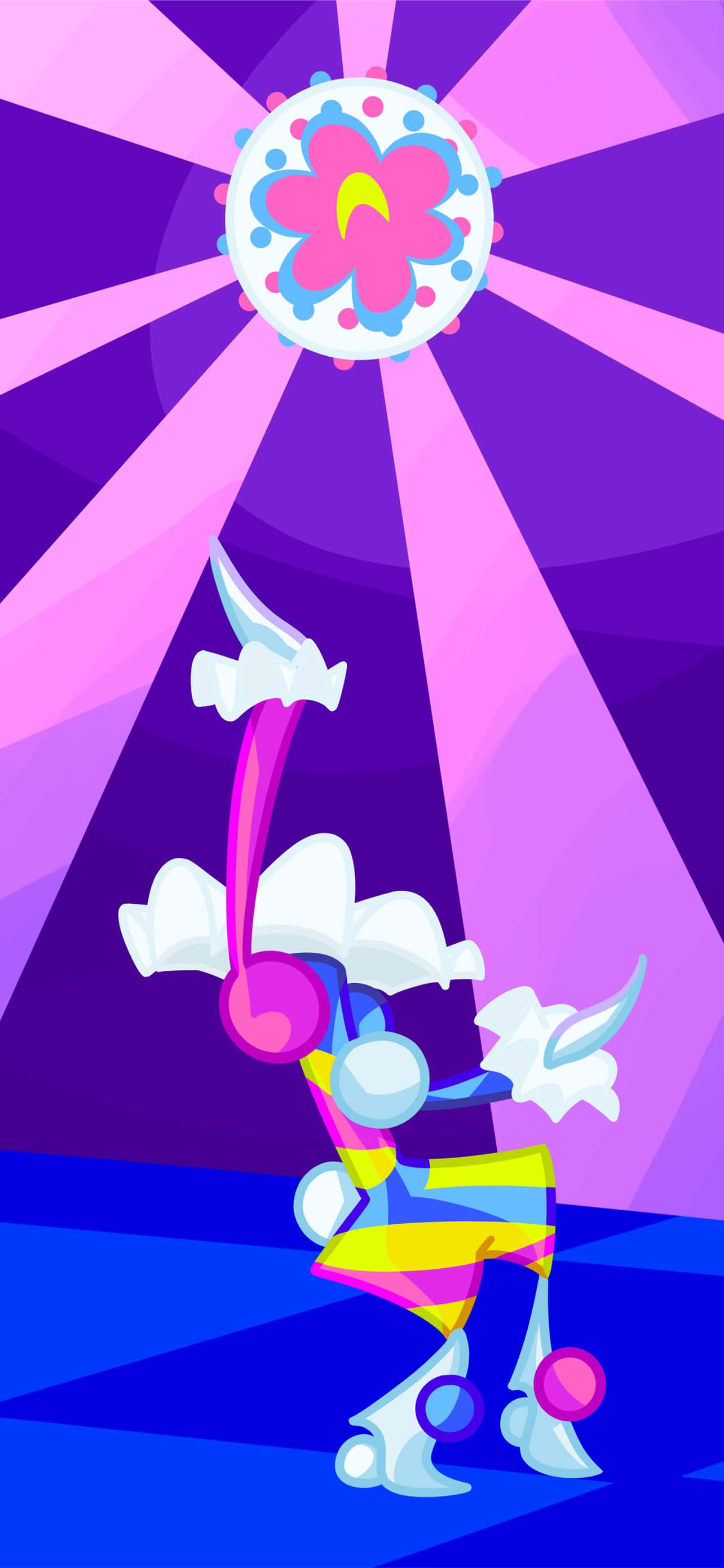 Blacephalon lanzando su cabeza al aire Fondos de pantalla