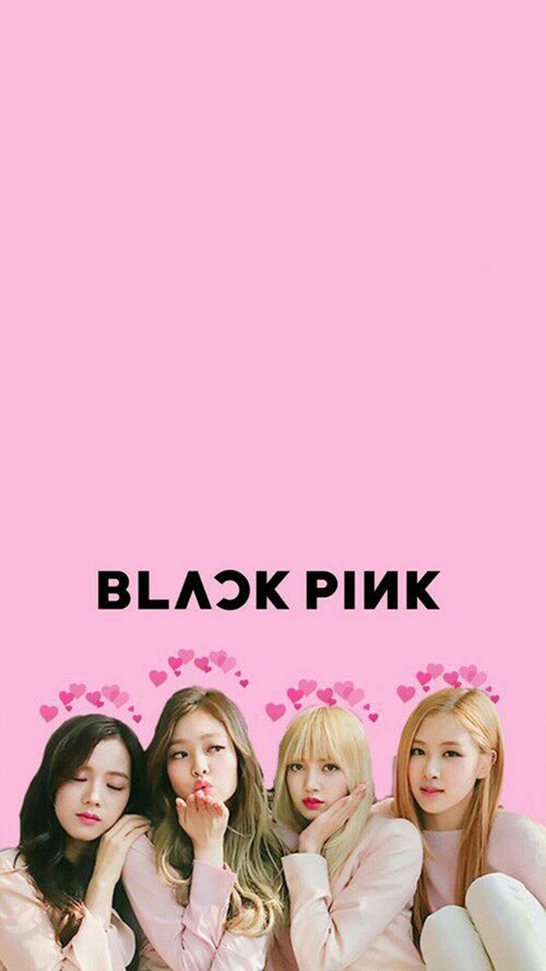 Blackpink con Corazones Fondos de pantalla