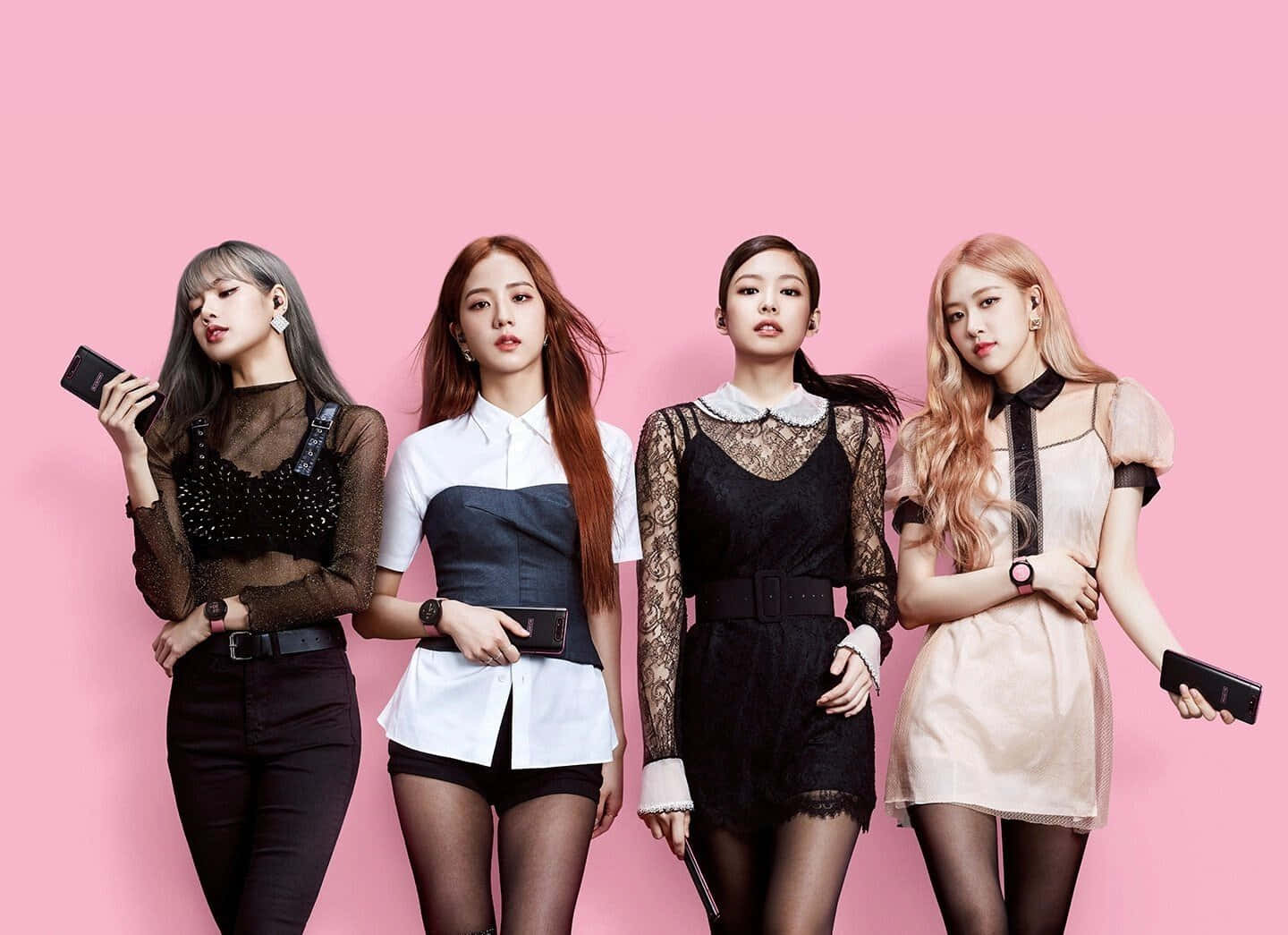 Blackpink ilumina la noche. Fondos de pantalla