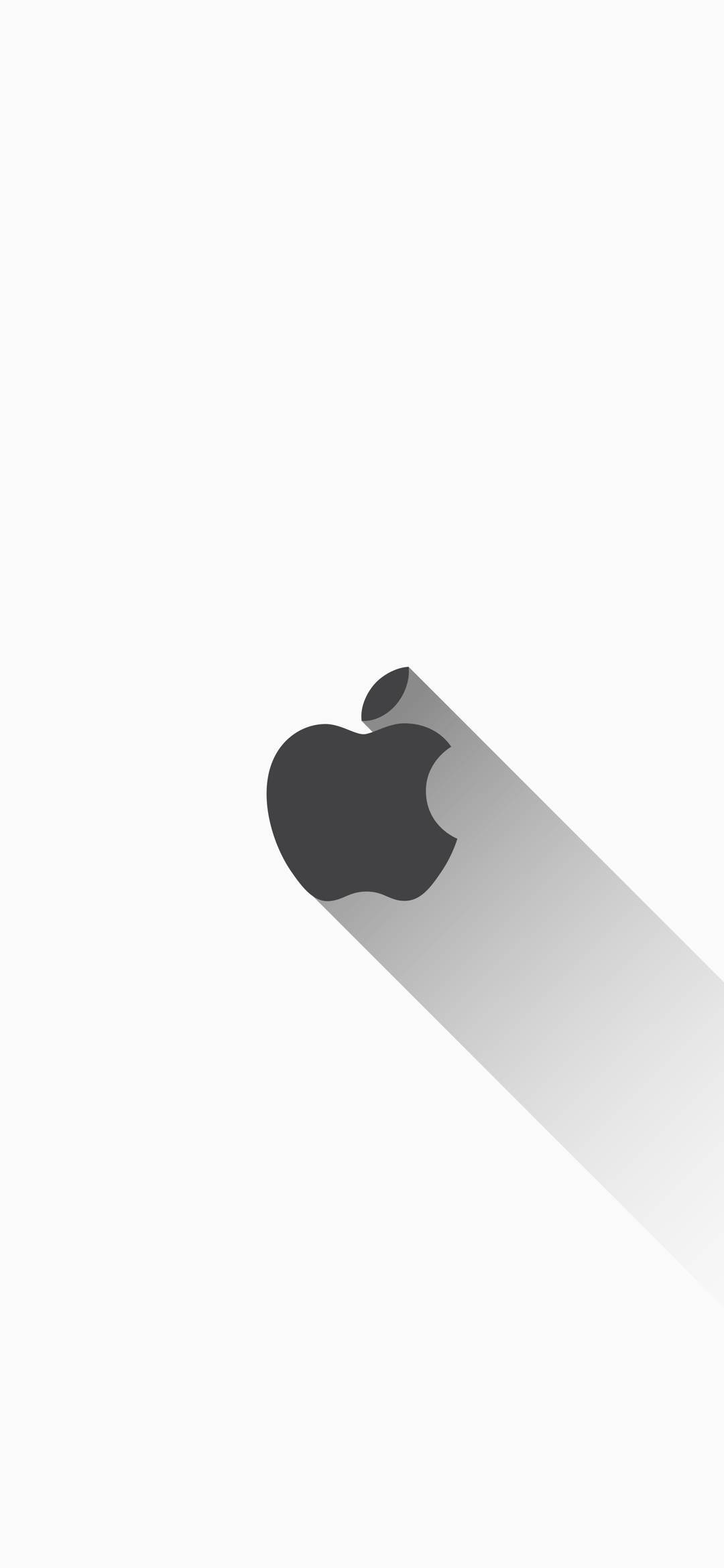 Blanco con Logotipo de Apple iPhone Fondos de pantalla