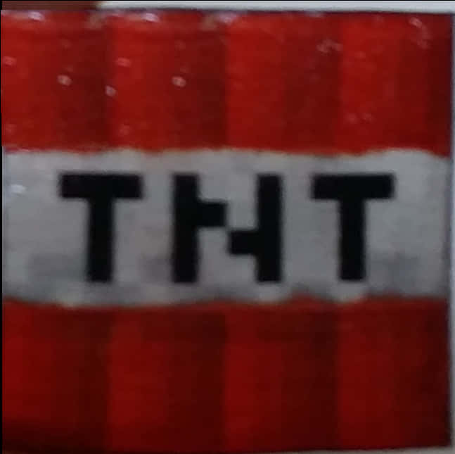 Bloque de TNT de Minecraft en primer plano Fondos de pantalla
