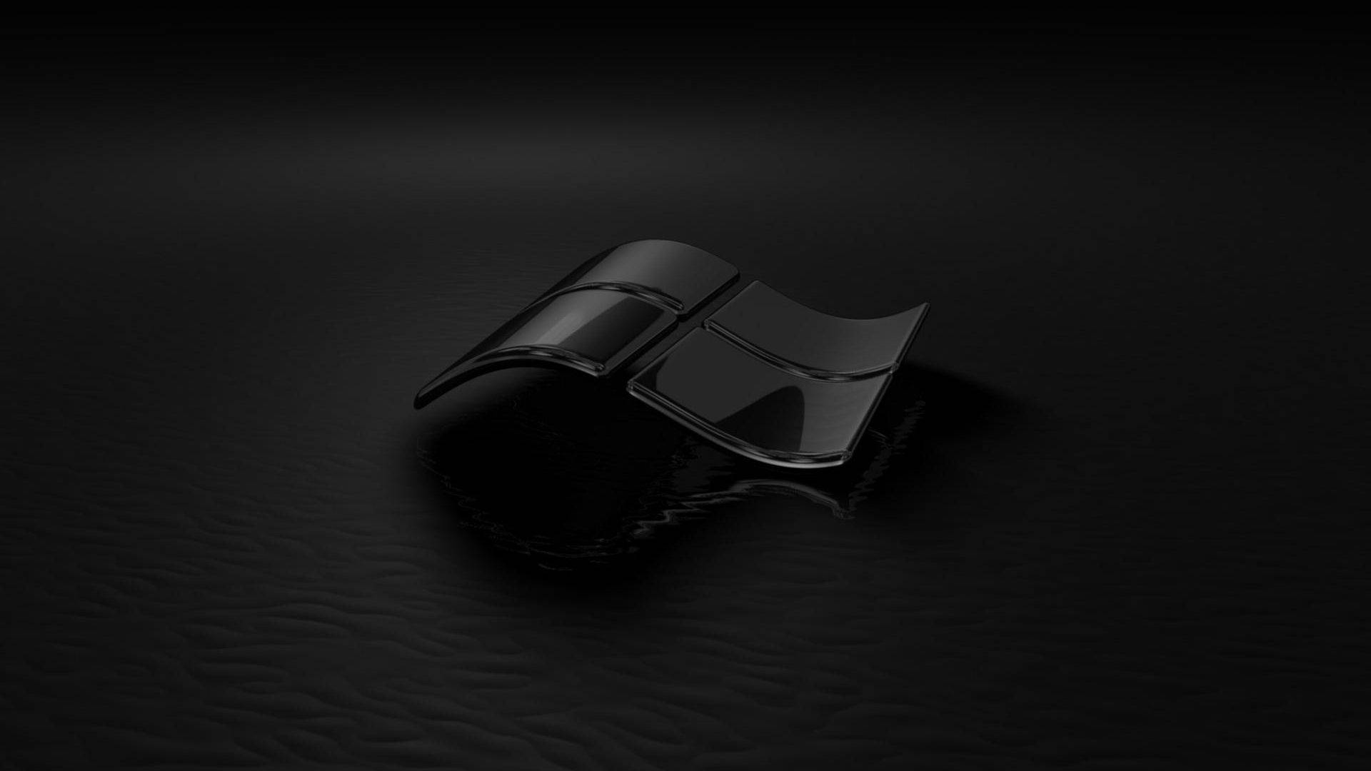 Bloqueo de pantalla negro elegante en 3D Fondos de pantalla