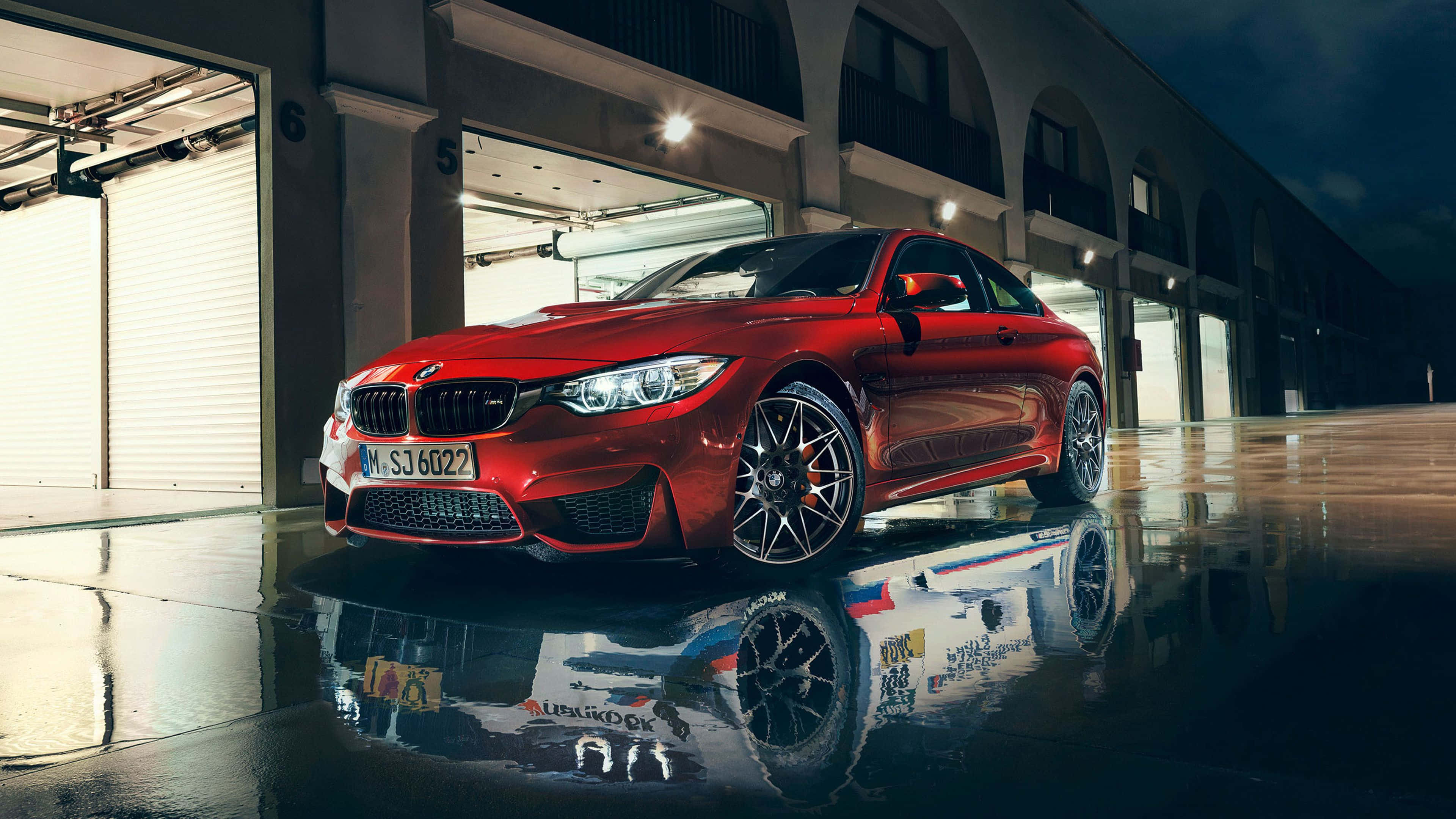BMW Rojo y Blanco Genial Fondos de pantalla