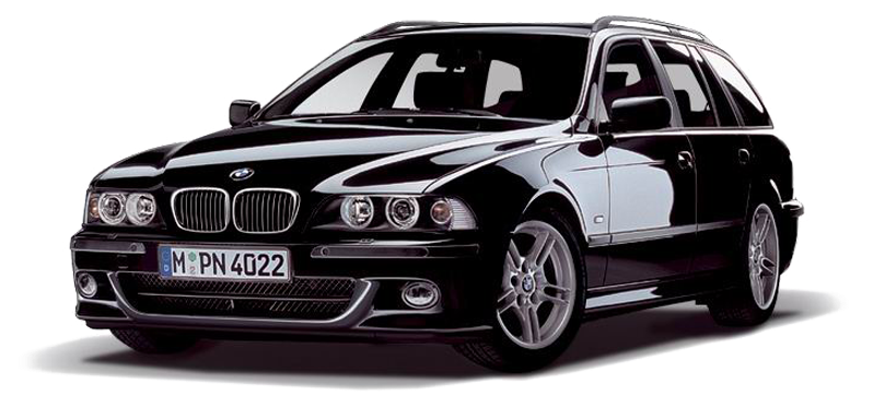 BMW Serie 5 E39 Touring negro Fondos de pantalla