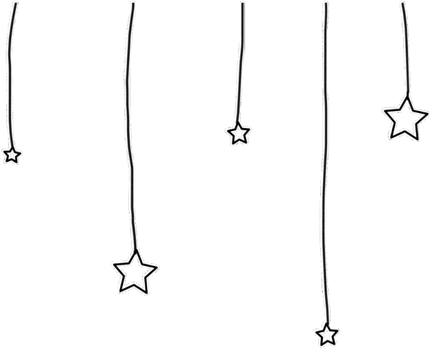 Boceto de Estrellas Colgantes Fondos de pantalla