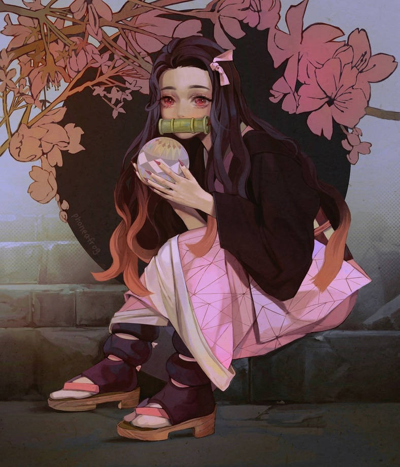Bola de Cristal Demon Slayer Nezuko Fondos de pantalla