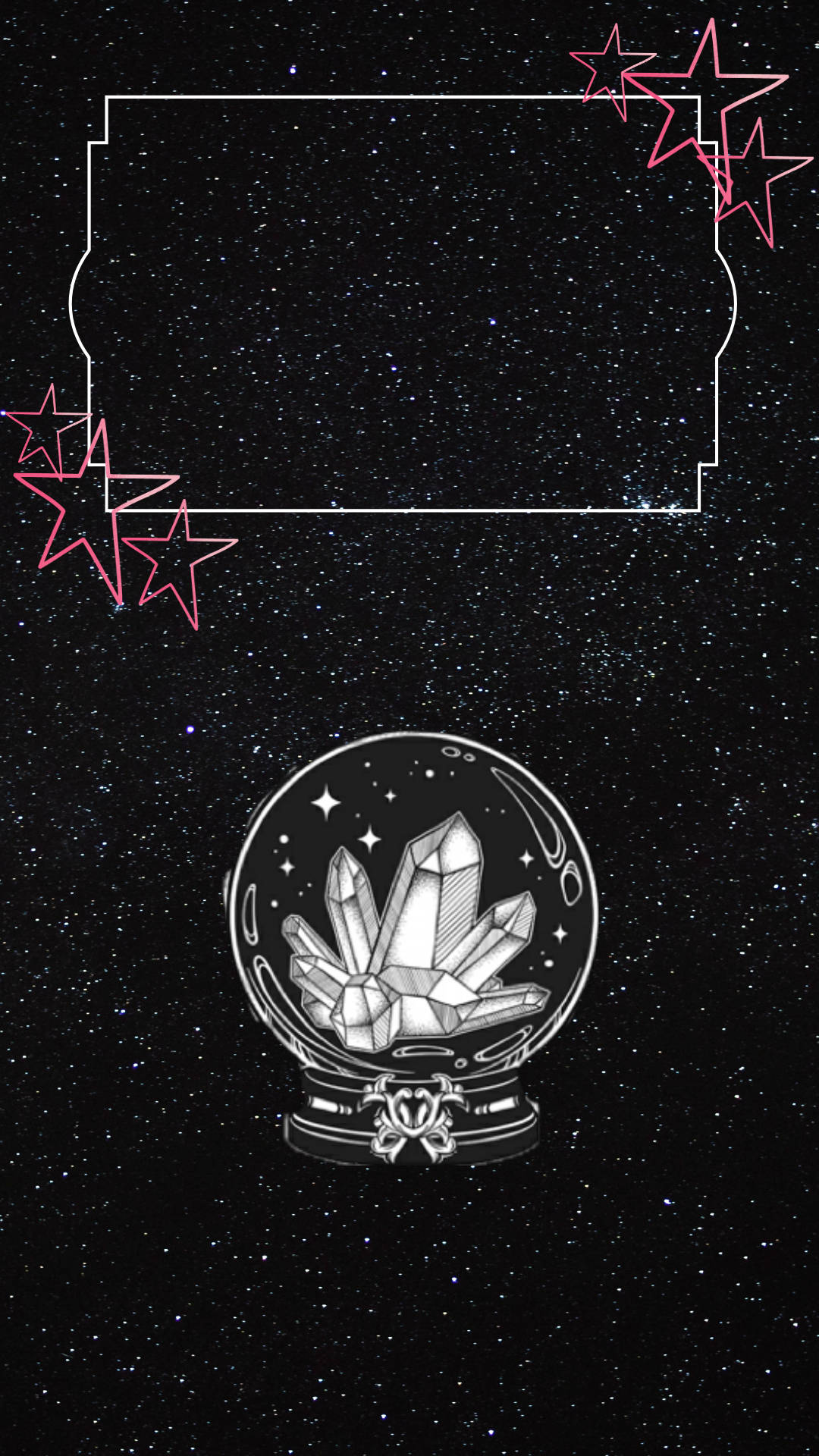 Bola de Cristal con Estética Bruja Fondos de pantalla