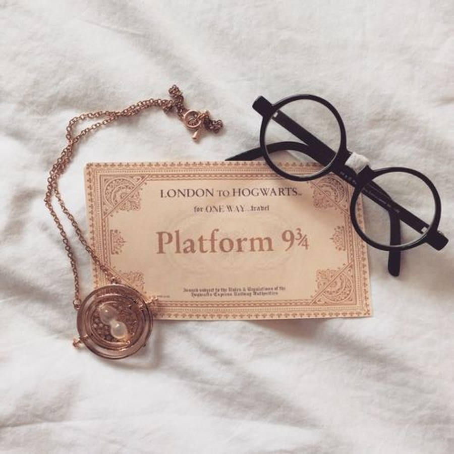 Boleto Estético del Expreso de Hogwarts de HP Fondos de pantalla