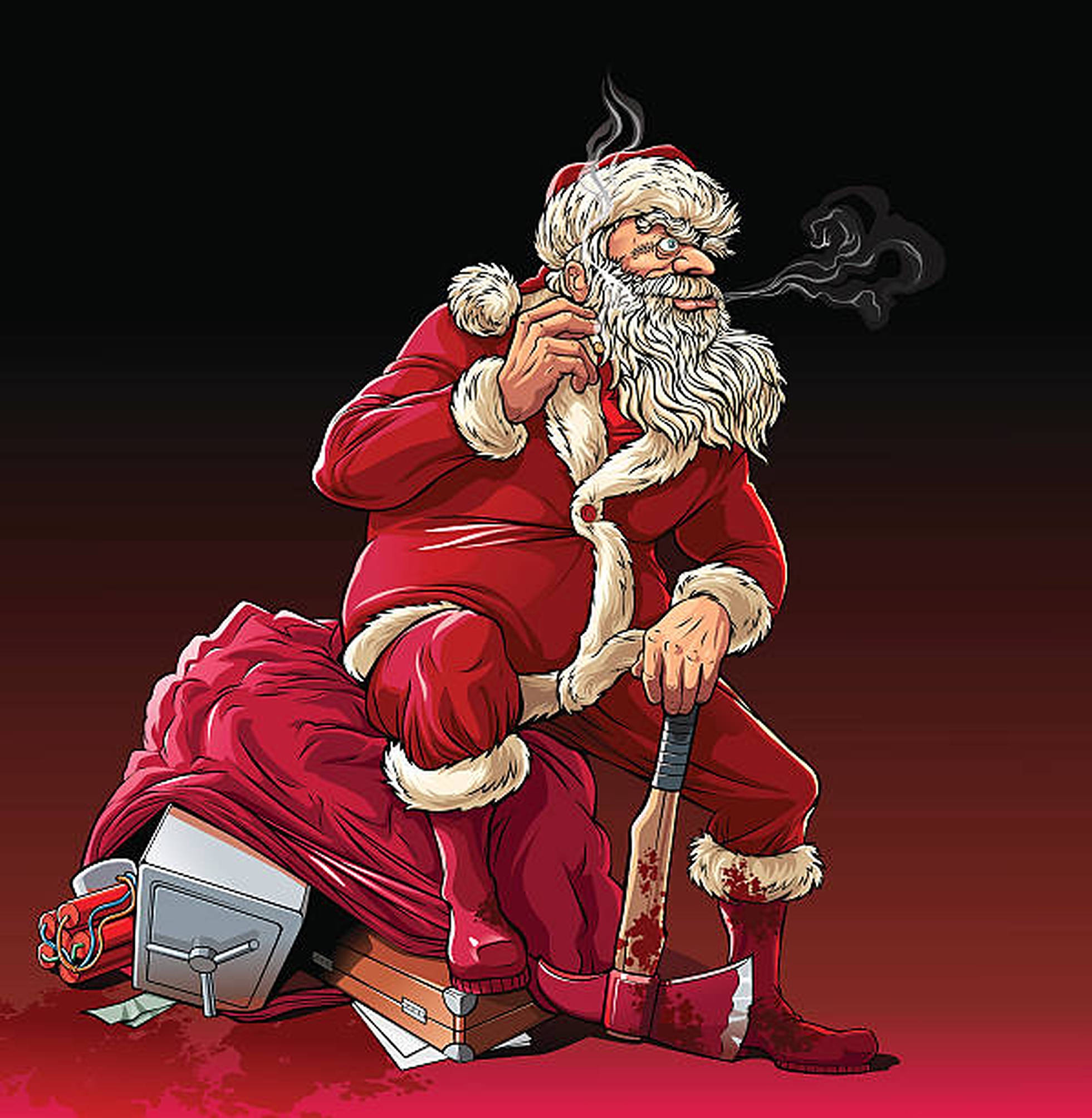 Bolsa de Robo de Santa Malvado Fondos de pantalla