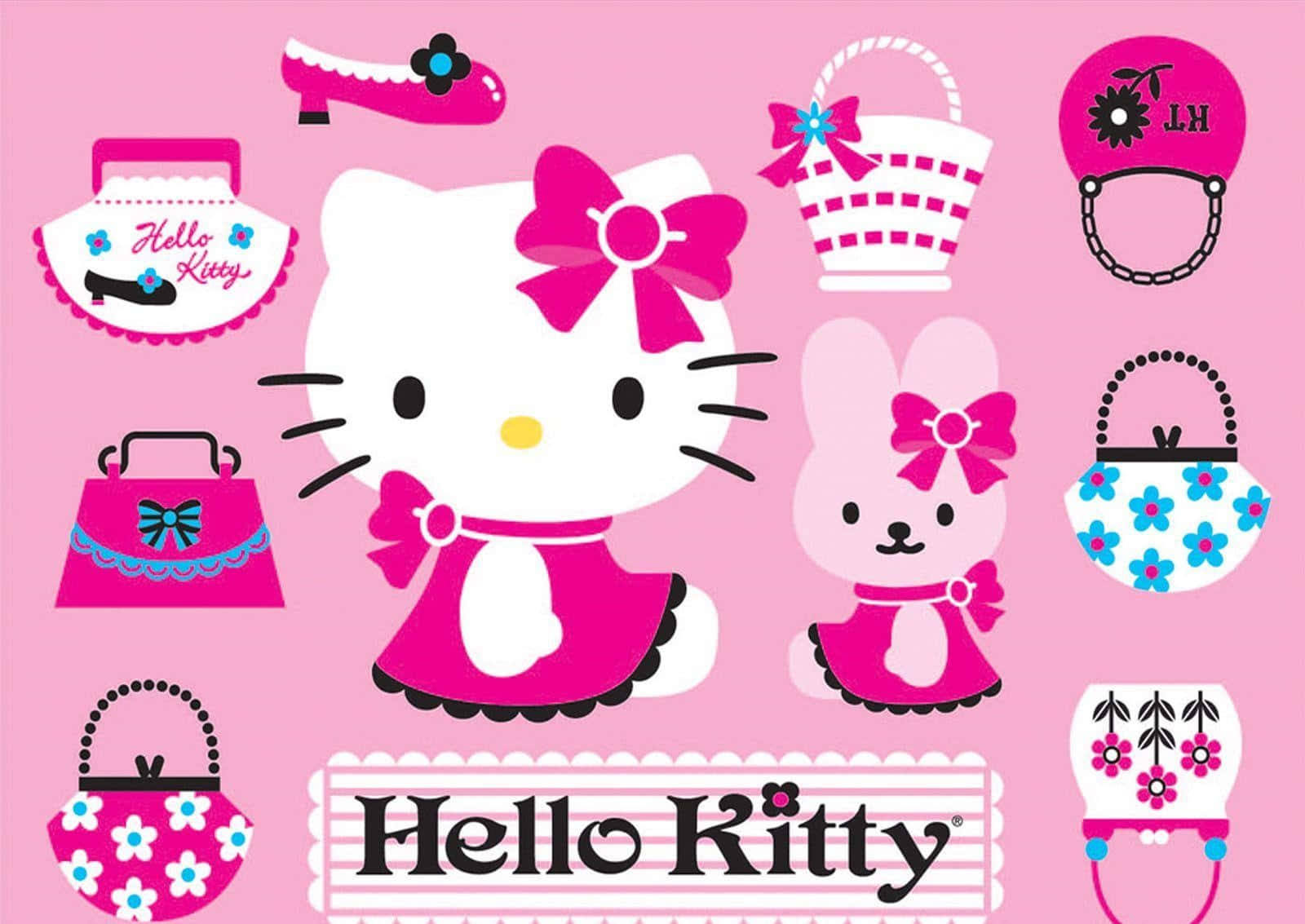 Bolso de mano para laptop de Hello Kitty Fondos de pantalla