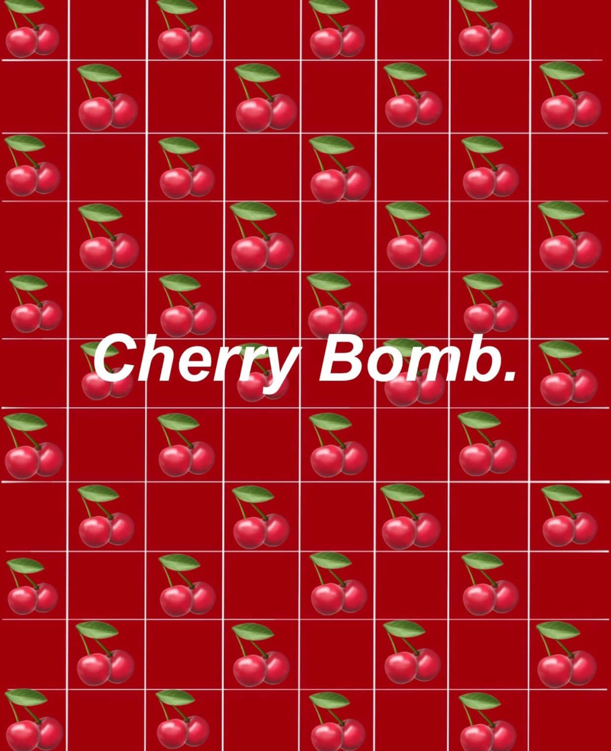 Bomba de Cereza Estética Roja y Linda Fondos de pantalla