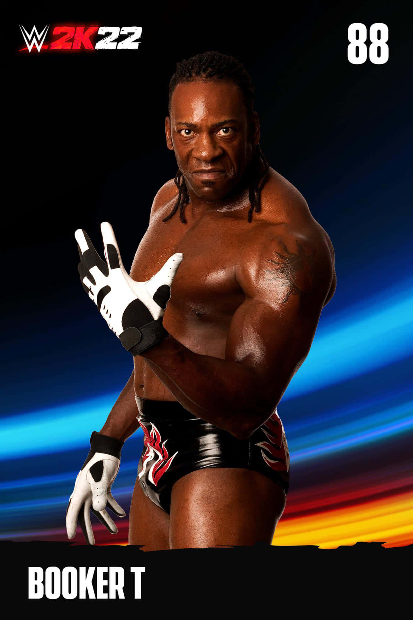 Booker T en el póster de WWE 2022 Fondos de pantalla