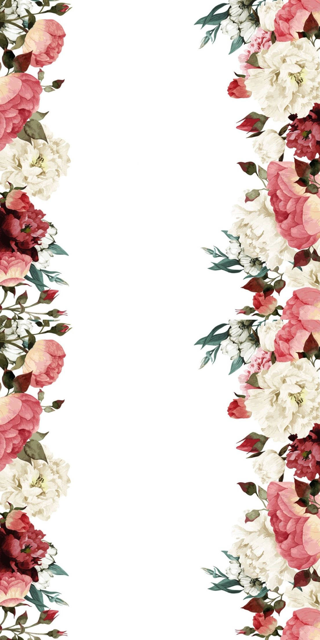 Borde Floral iPhone Fondos de pantalla